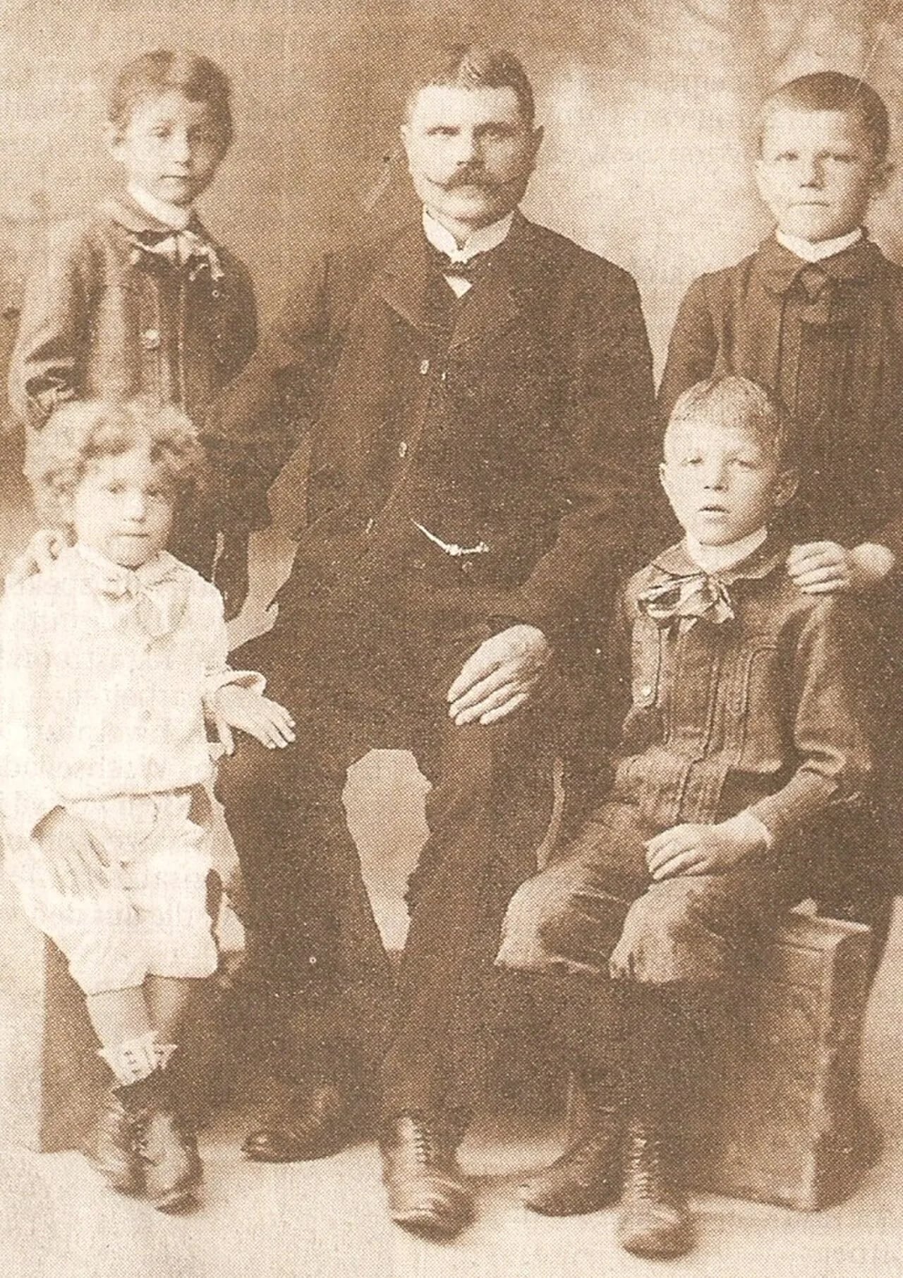 Portrait of Valentino Del Fabbro (1866–1915) – memorial page