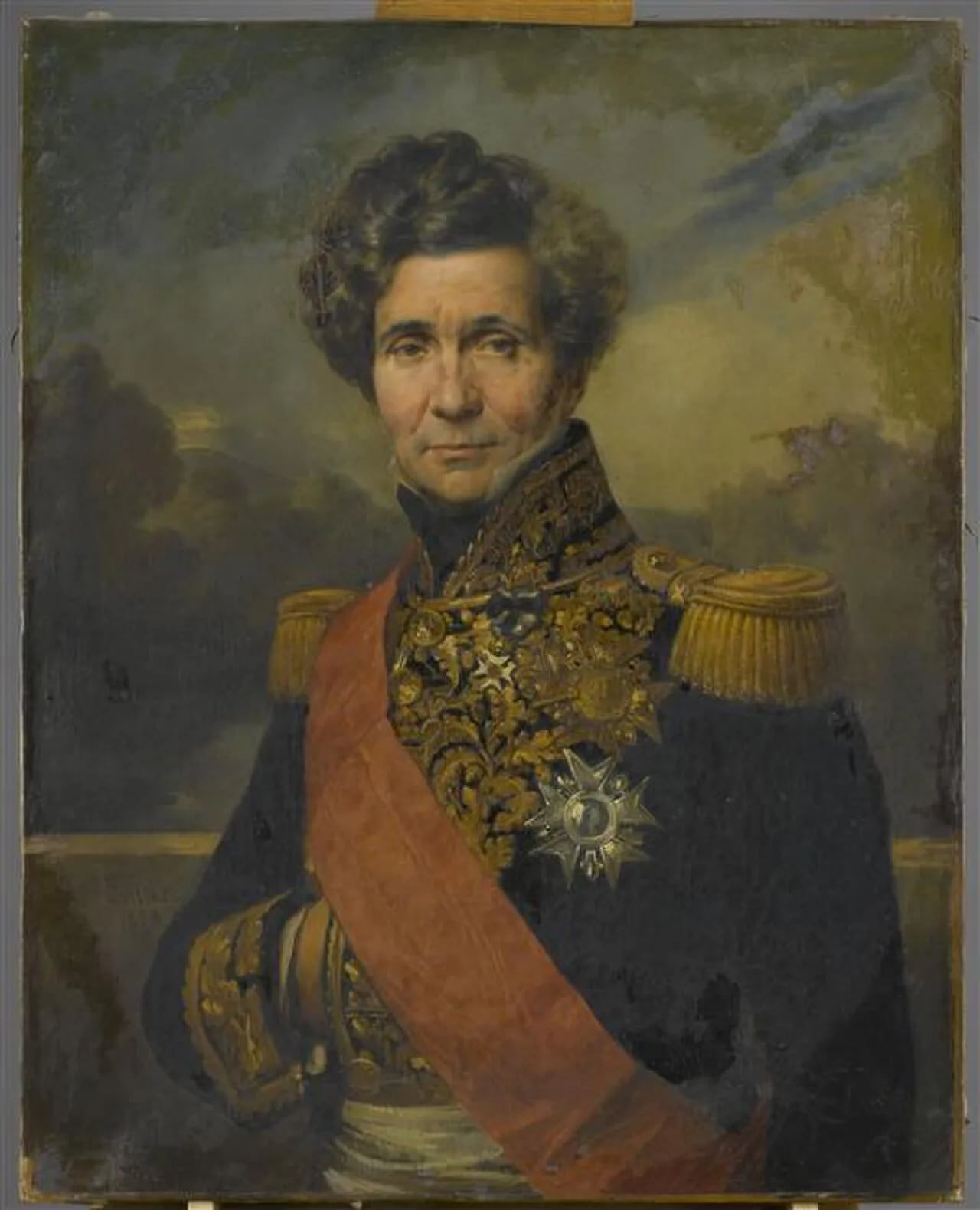 Porträt von Louis François Coutard (1769–1852) – Gedenkseite