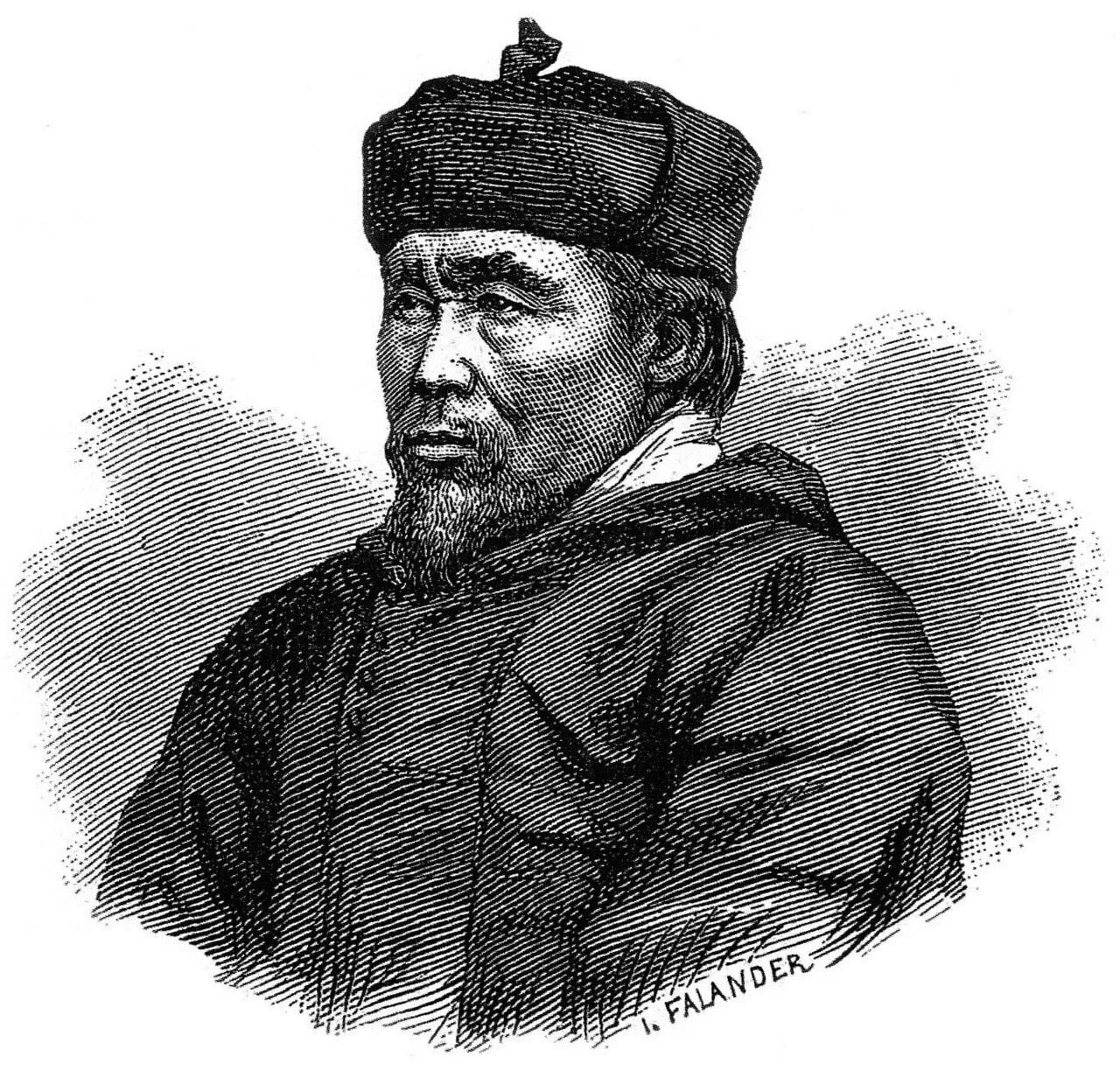 Porträt von Hans Hendrik (1832–1889) – Gedenkseite