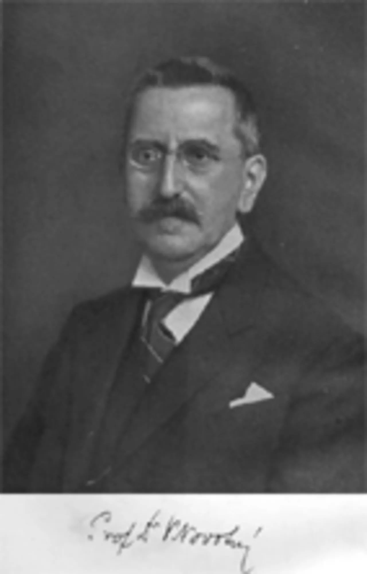 Porträt von Václav Novotný (1869–1932) – Gedenkseite