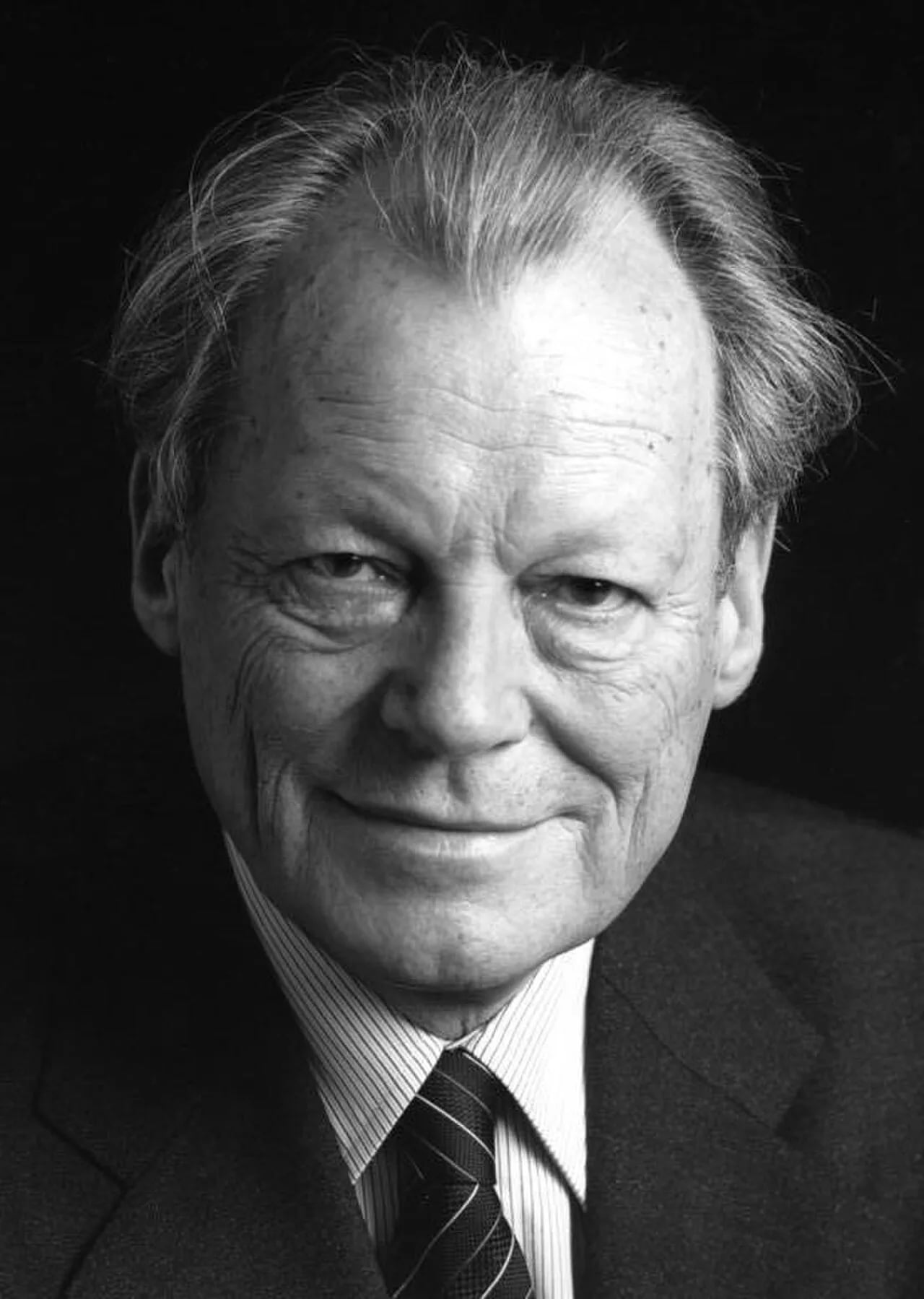 Porträt von Willy Brandt (1913–1992) – Gedenkseite