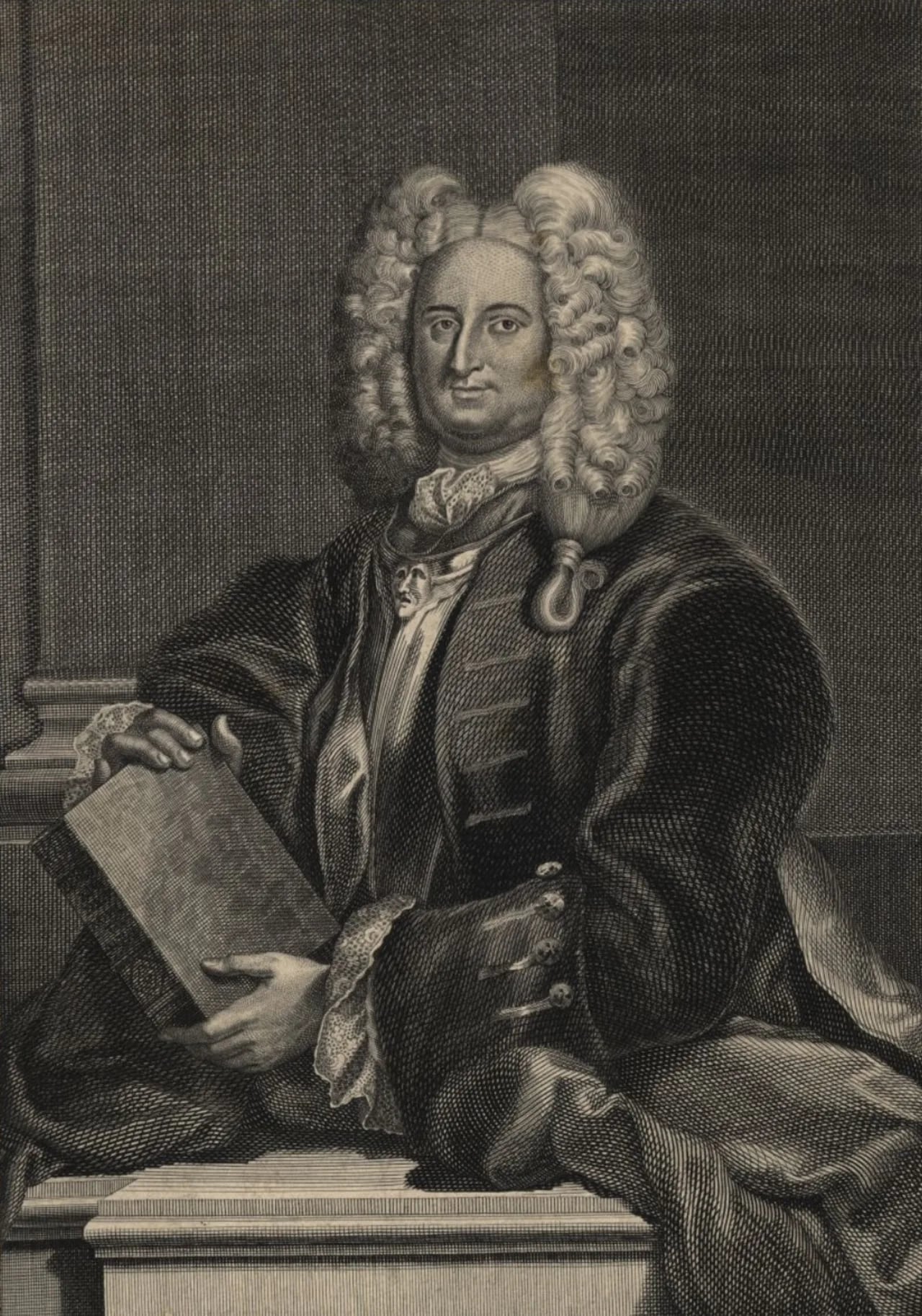 Porträt von Álvaro de Navia Osorio y Vigil (1684–1732) – Gedenkseite