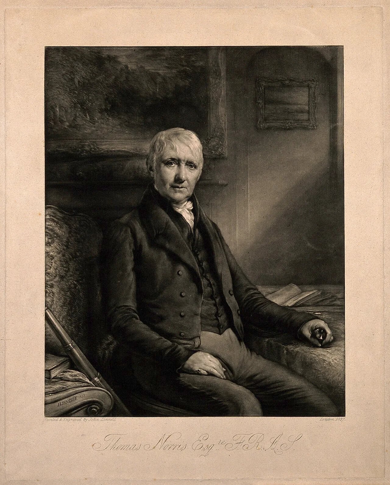 Portrait of Thomas Norris (1765–1852) – memorial page