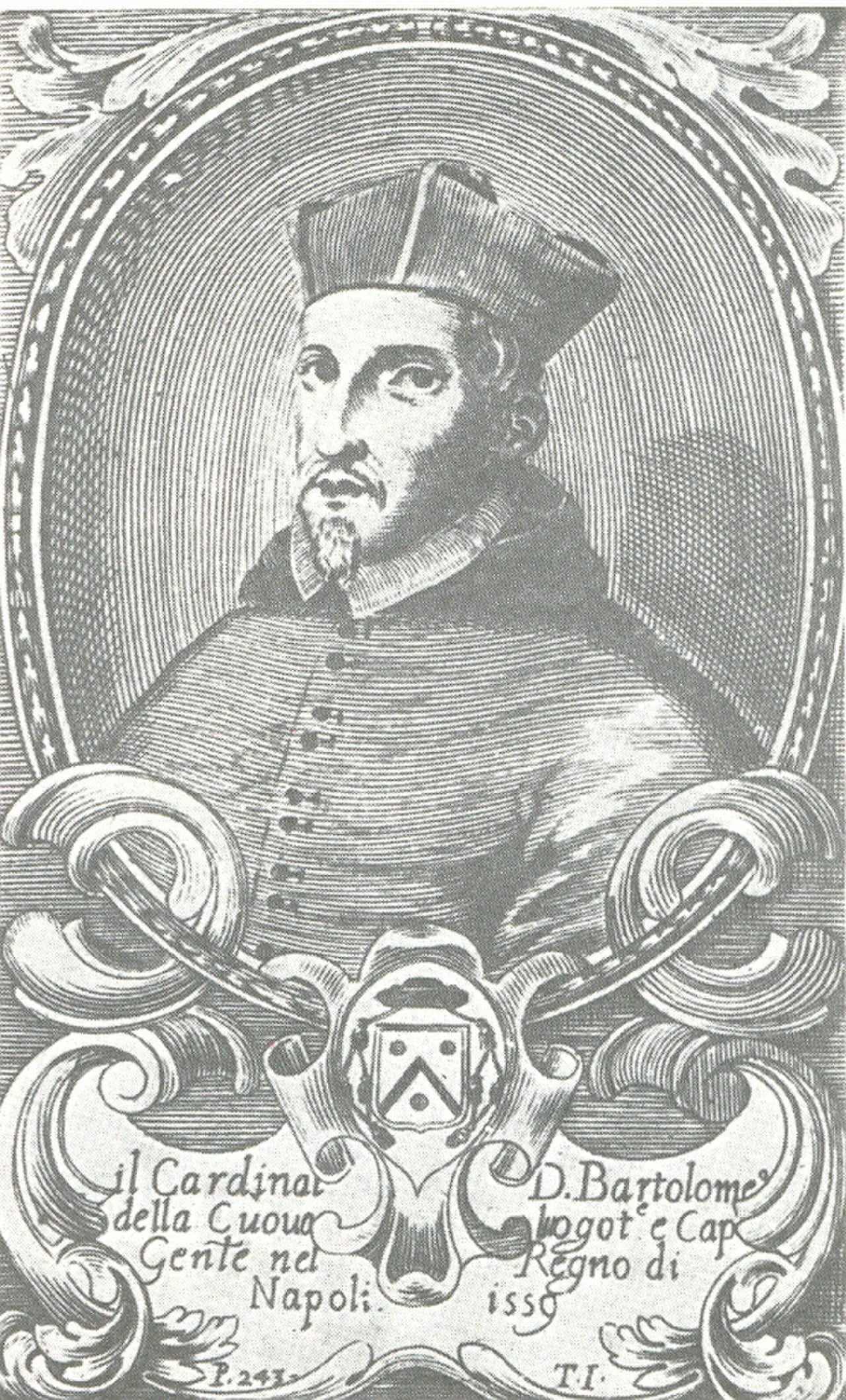 Porträt von Bartolomé de la Cueva y Toledo (1499–1562) – Gedenkseite