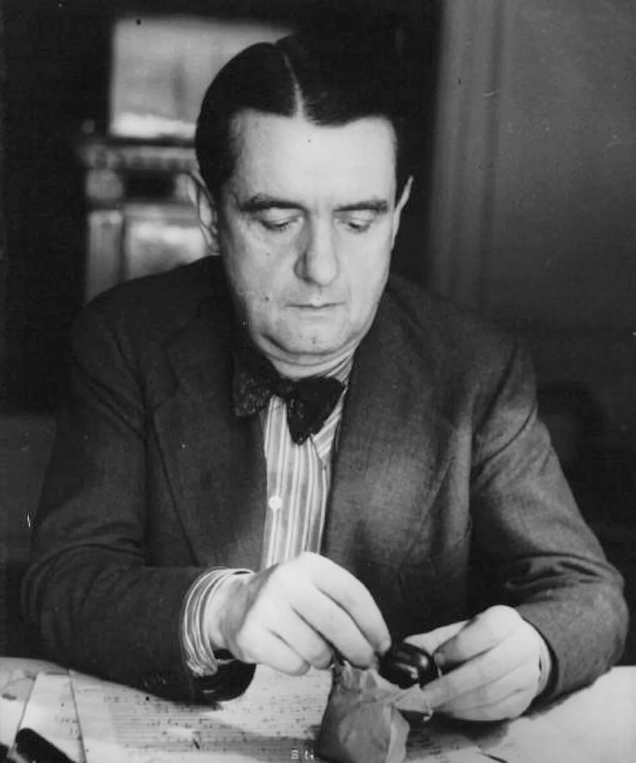 Porträt von Georges Auric (1899–1983) – Gedenkseite