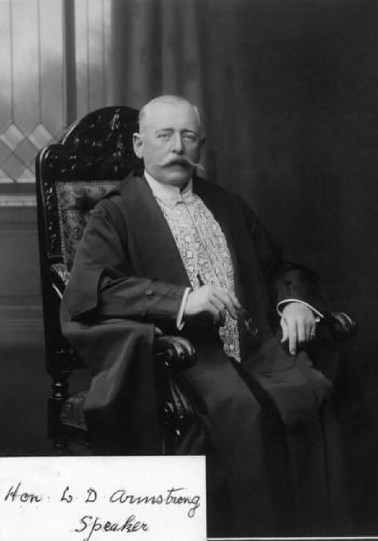 Porträt von William Armstrong (1862–1936) – Gedenkseite
