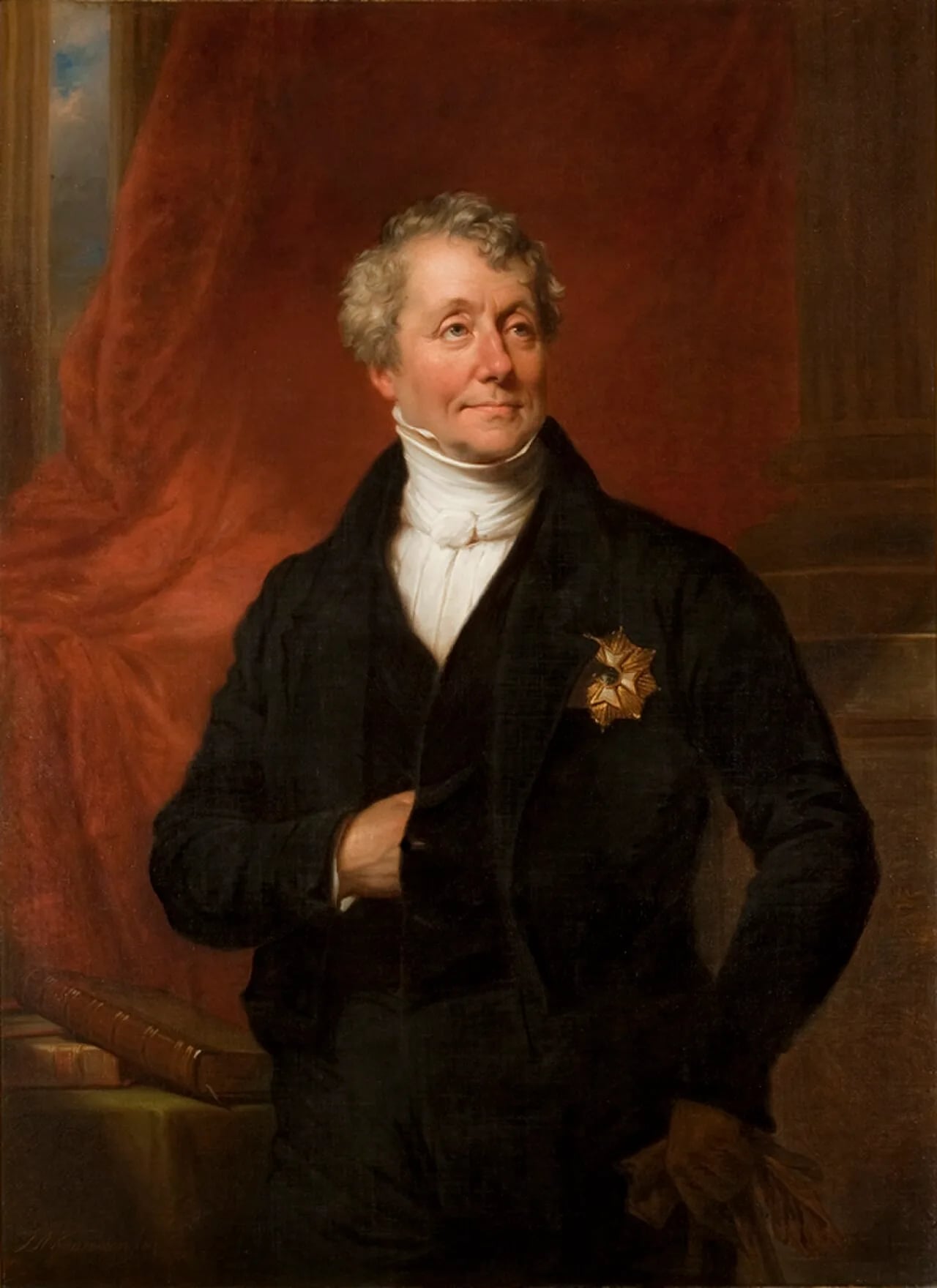 Portrait of Anton Reinhard Falck (1777–1843) – memorial page