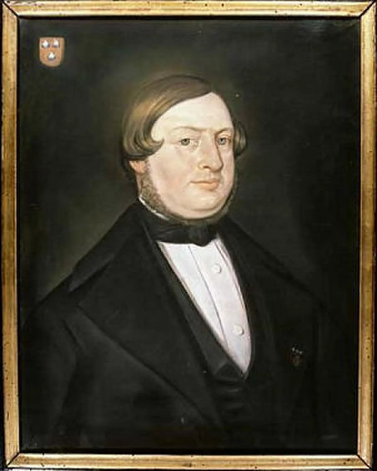 Porträt von Johannes Haitsma Mulier (1811–1859) – Gedenkseite