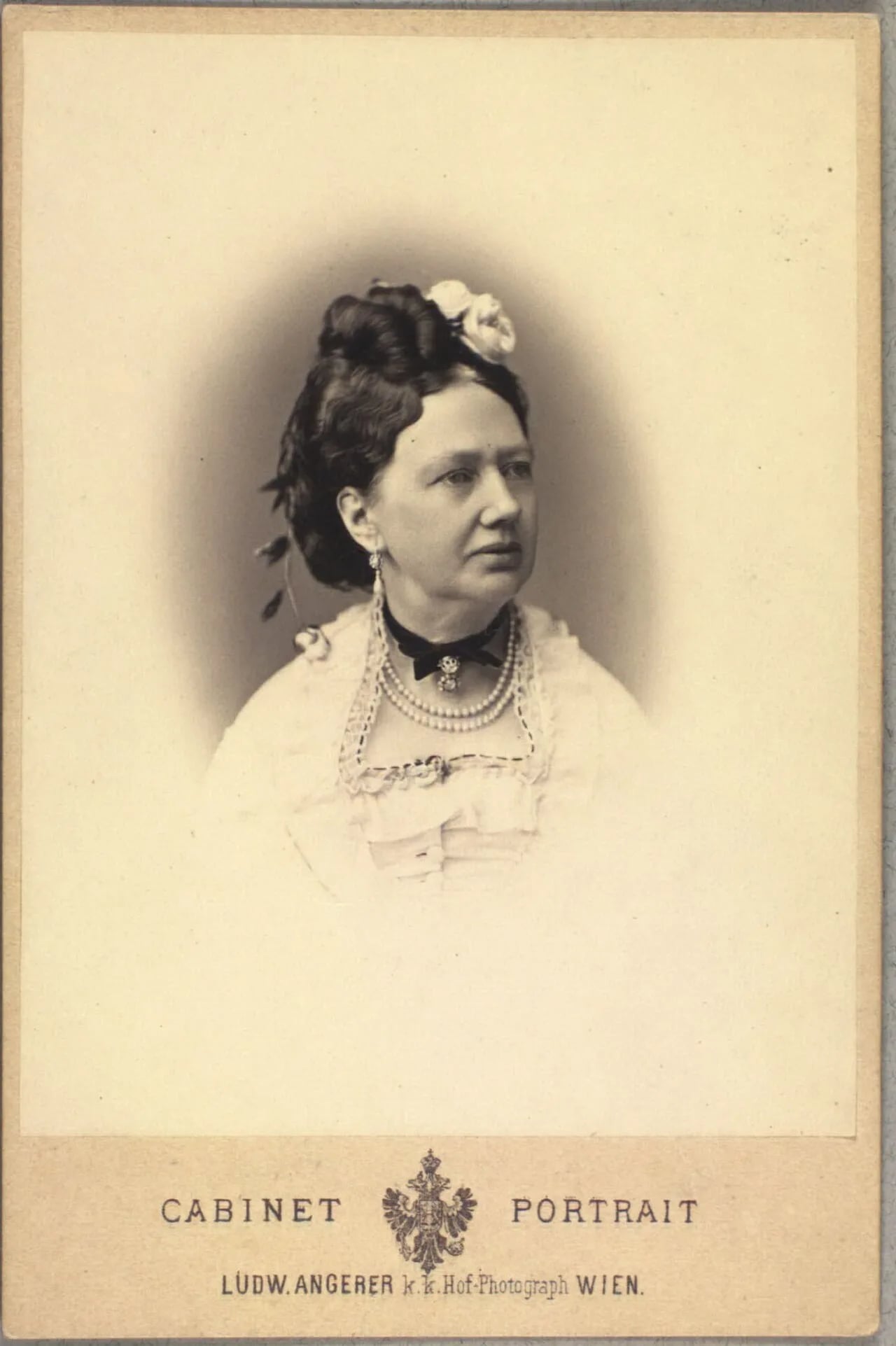 Porträt von Marie Luise Charlotte von Hessen-Kassel (1814–1895) – Gedenkseite
