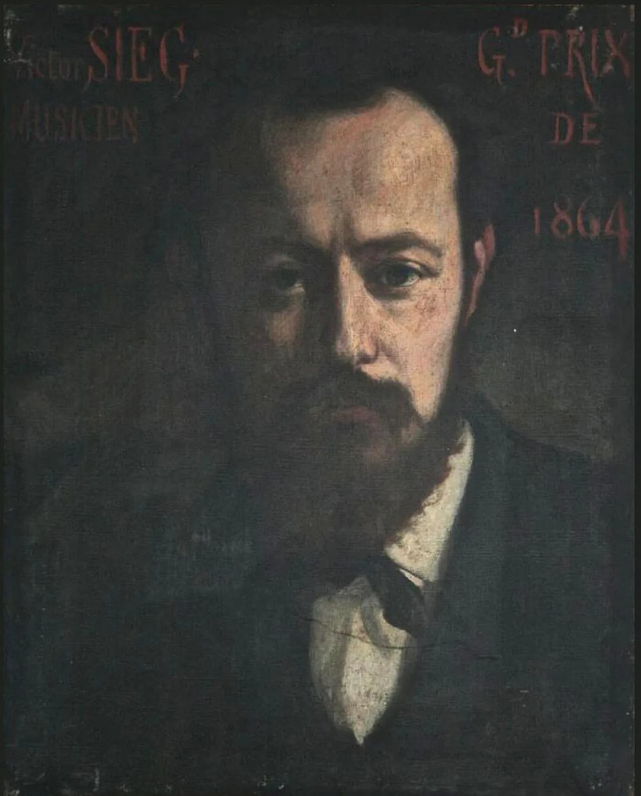 Portrait of Victor Sieg (1837–1899) – memorial page