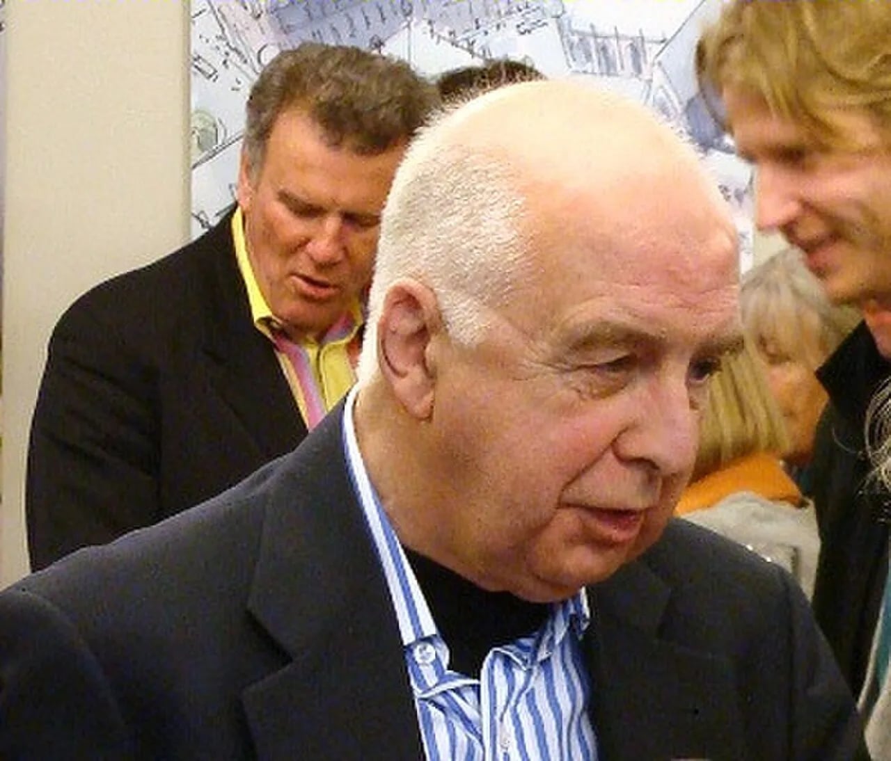 Porträt von Jan van Toorn (1932–2020) – Gedenkseite