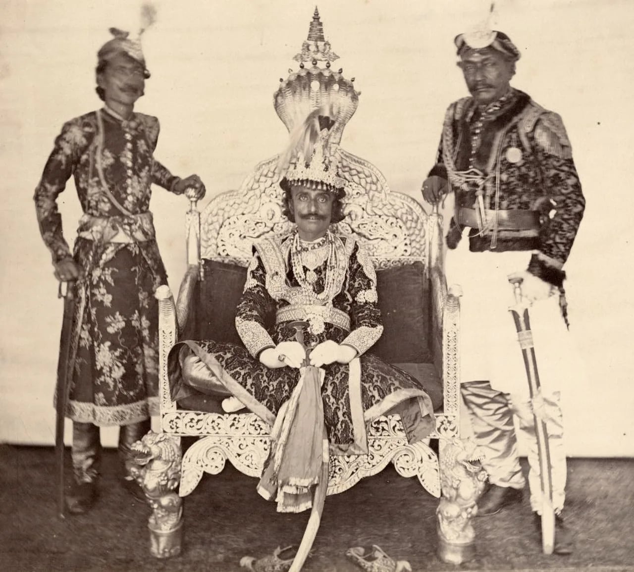 Portrait of Surendra of Nepal (1829–1881) – memorial page