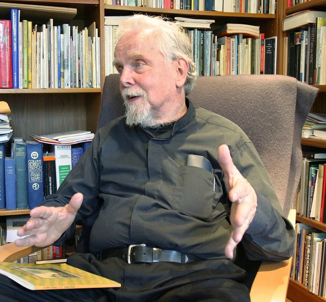 Porträt von Anselm Hollo (1934–2013) – Gedenkseite
