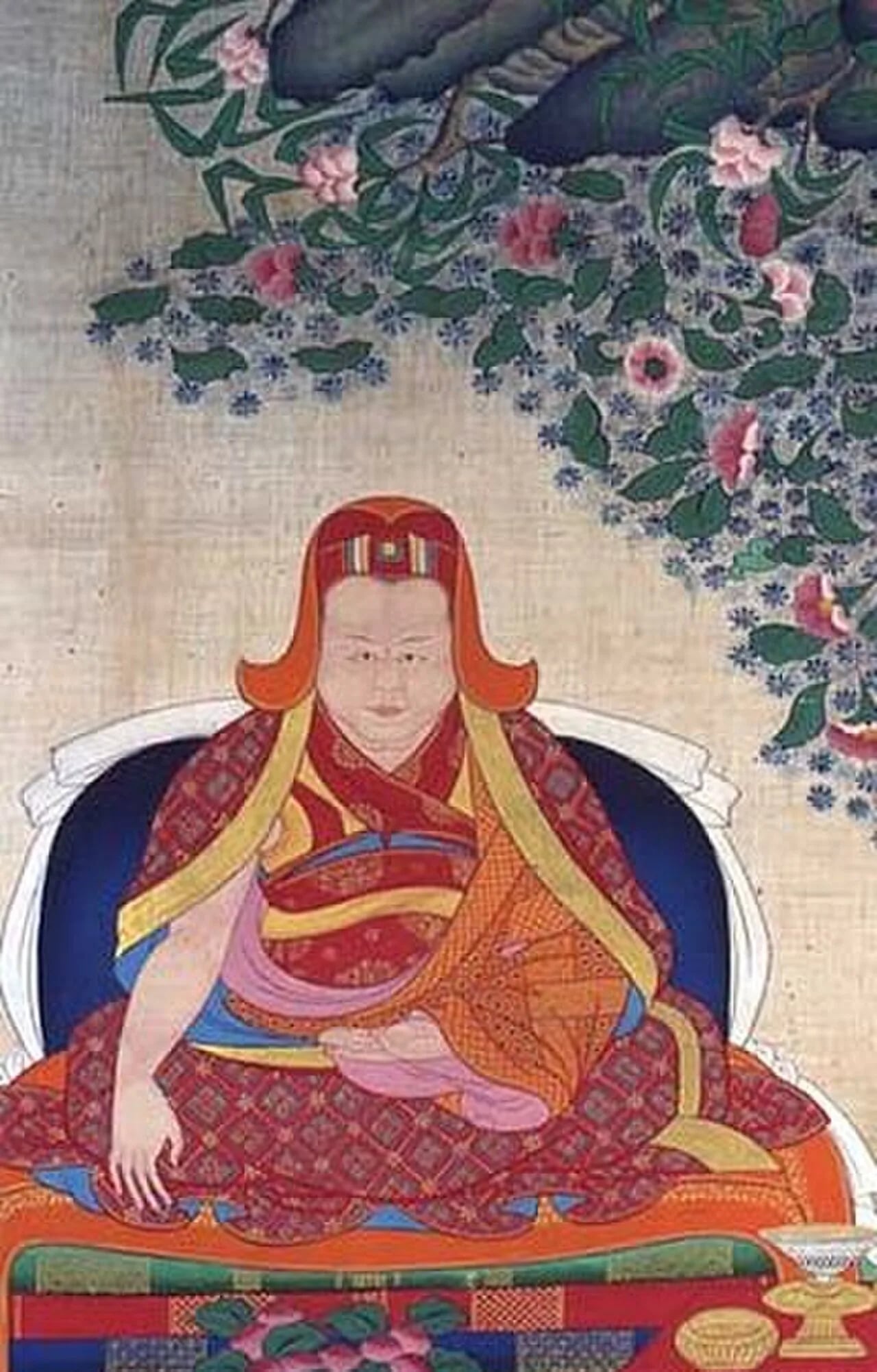 Porträt von Yönten Gyatsho (1589–1616) – Gedenkseite