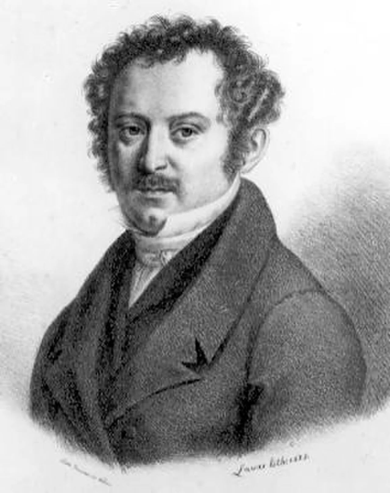 Porträt von Vinzenz Neuling (1795–1846) – Gedenkseite
