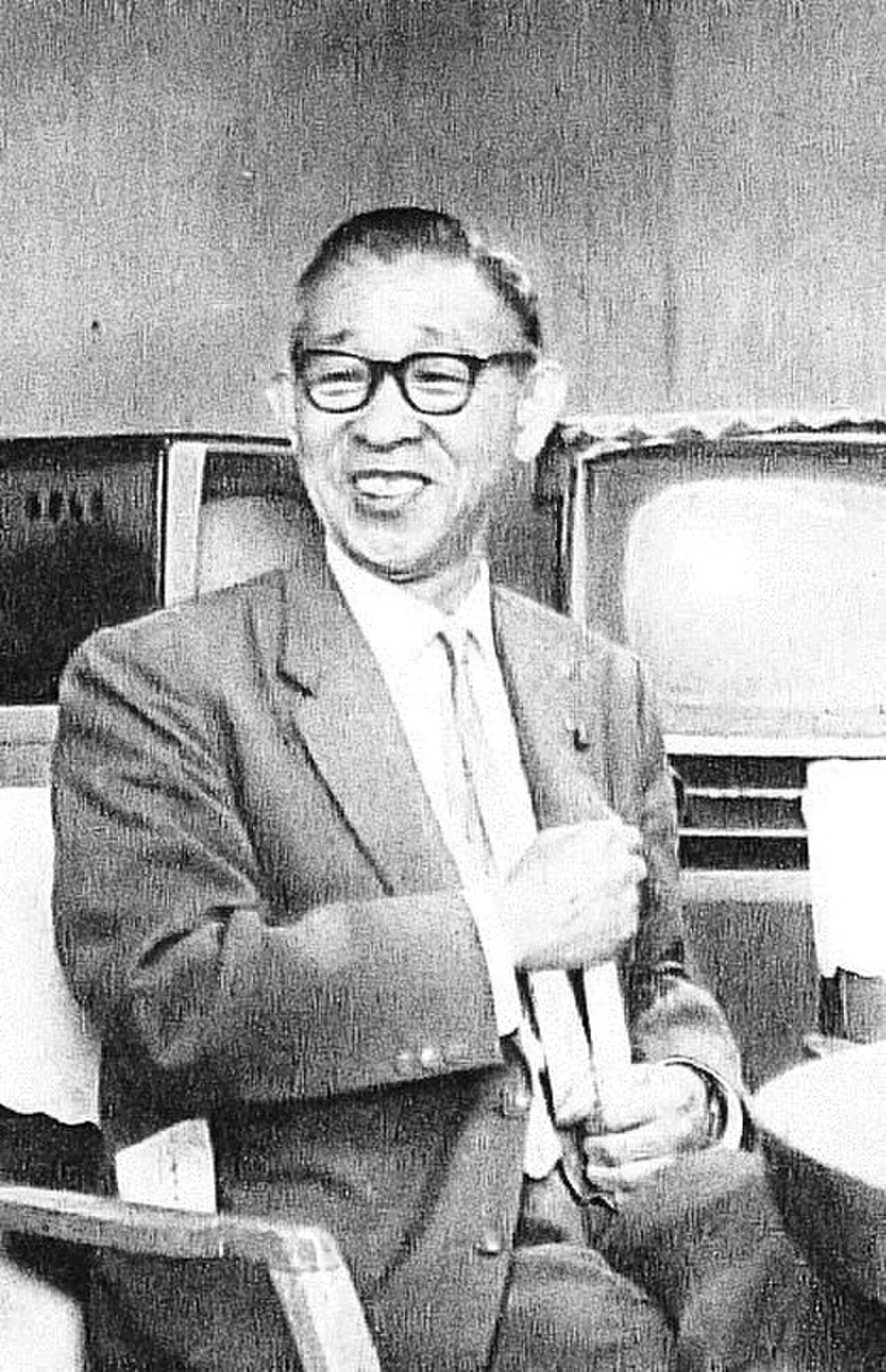 Portrait of Matsushita Kōnosuke (1894–1989) – memorial page