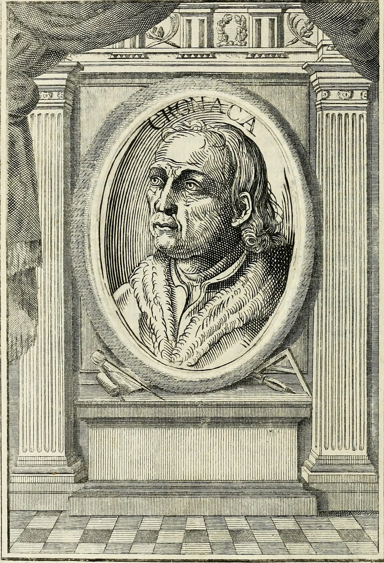 Porträt von Simone del Pollaiolo (1457–1508) – Gedenkseite