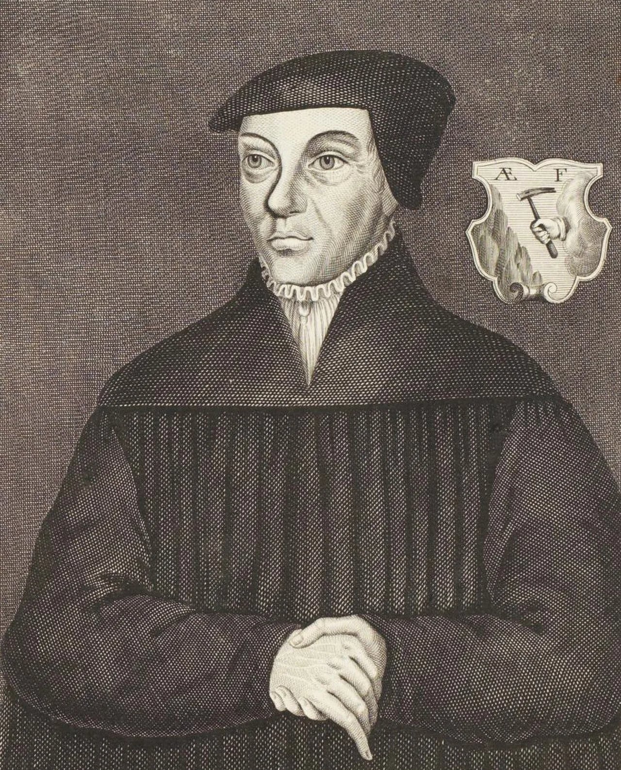 Porträt von Ägidius Faber (1490–1558) – Gedenkseite