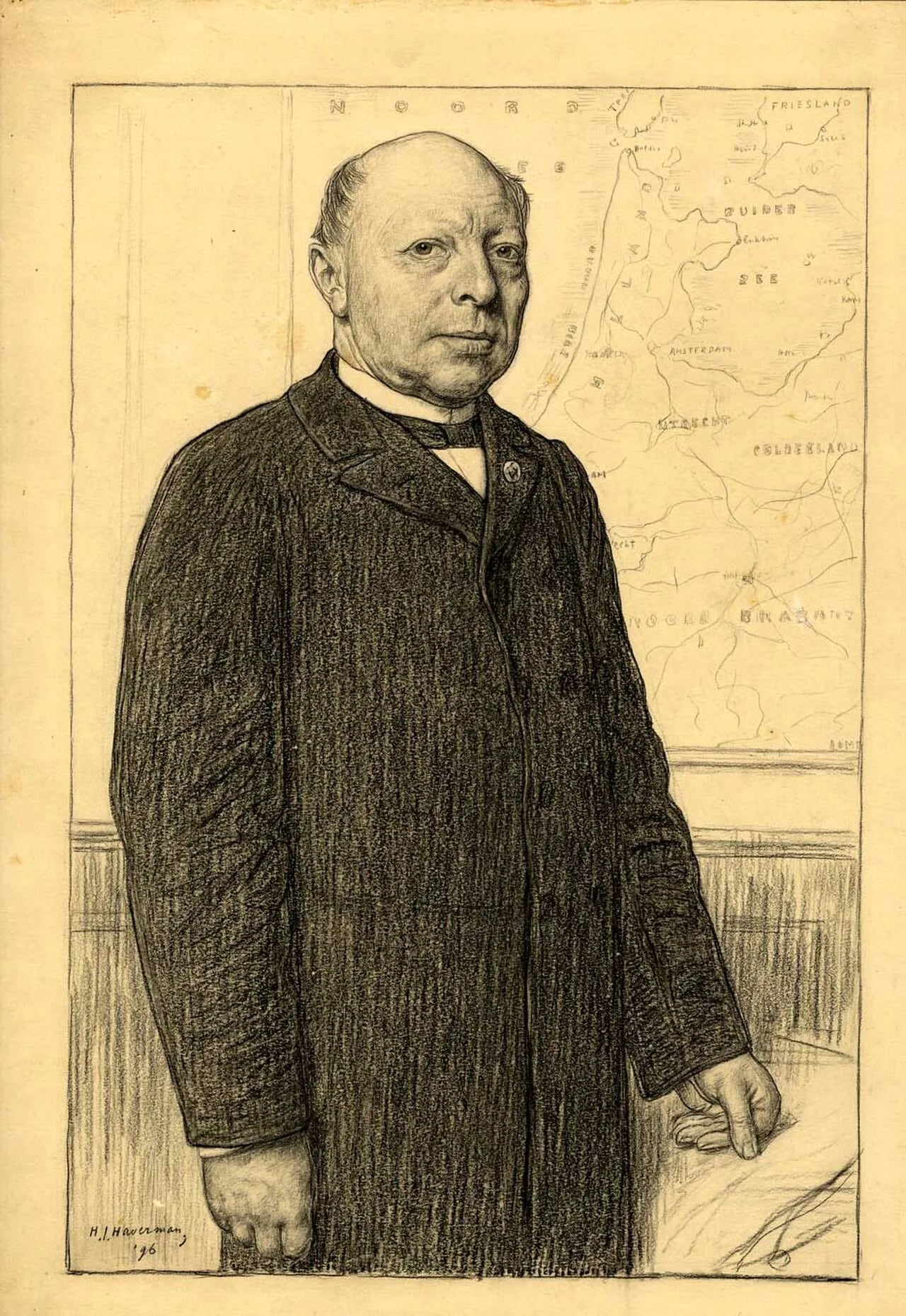 Portrait of Jan Frederik Willem Conrad (1825–1902) – memorial page