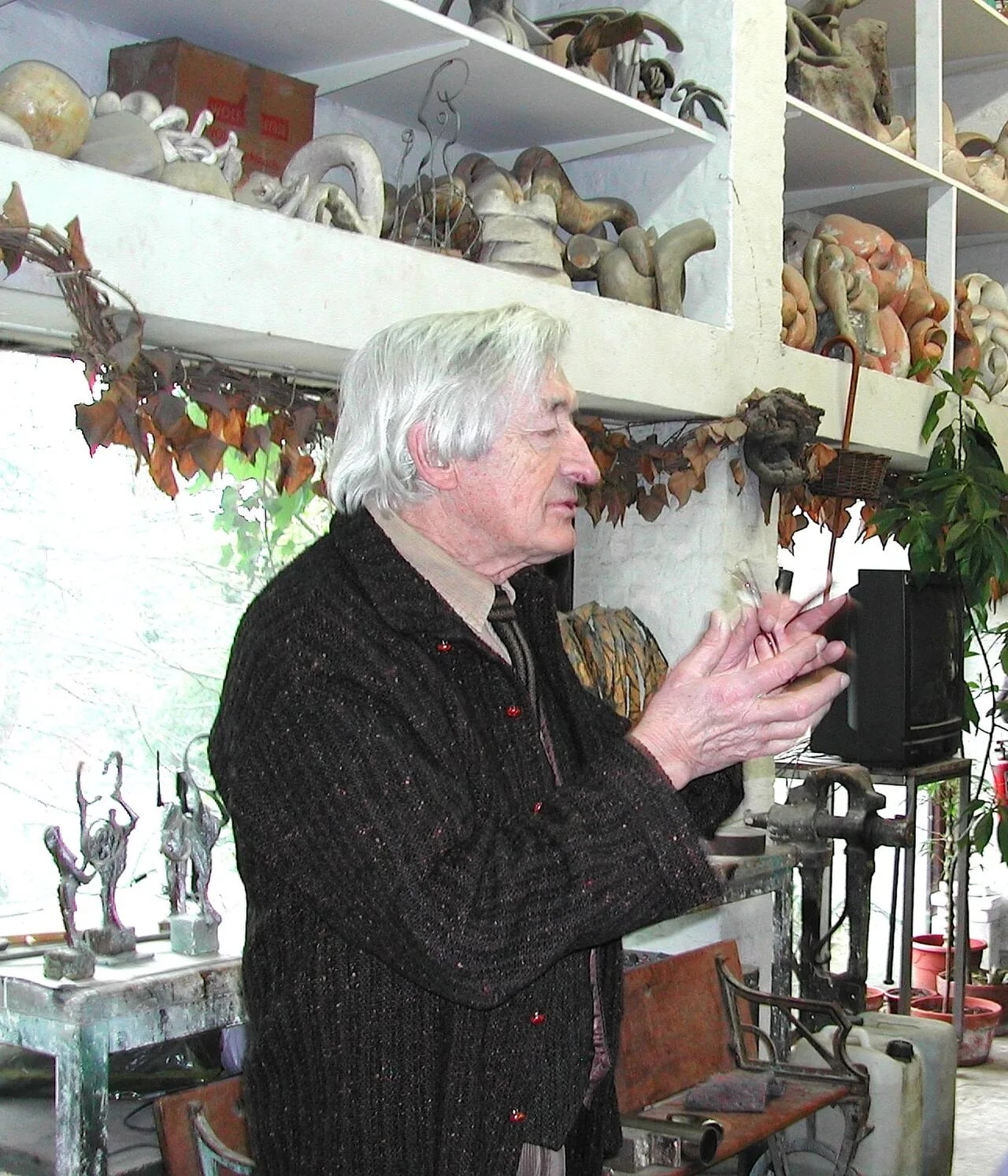 Porträt von Olivier Strebelle (1927–2017) – Gedenkseite