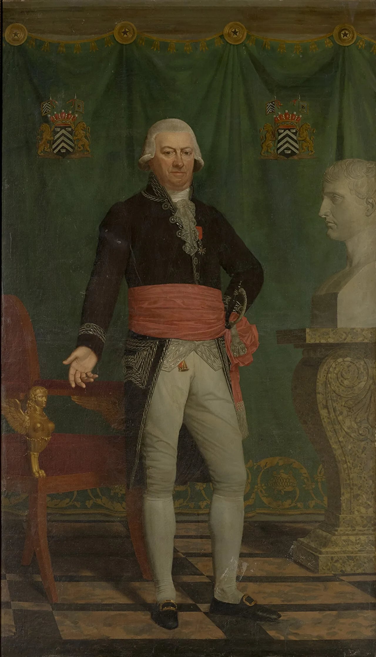 Portrait of Karel-Aeneas de Croeser (1746–1828) – memorial page