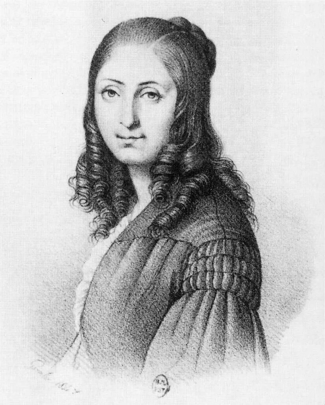 Porträt von Flora Tristan (1803–1844) – Gedenkseite