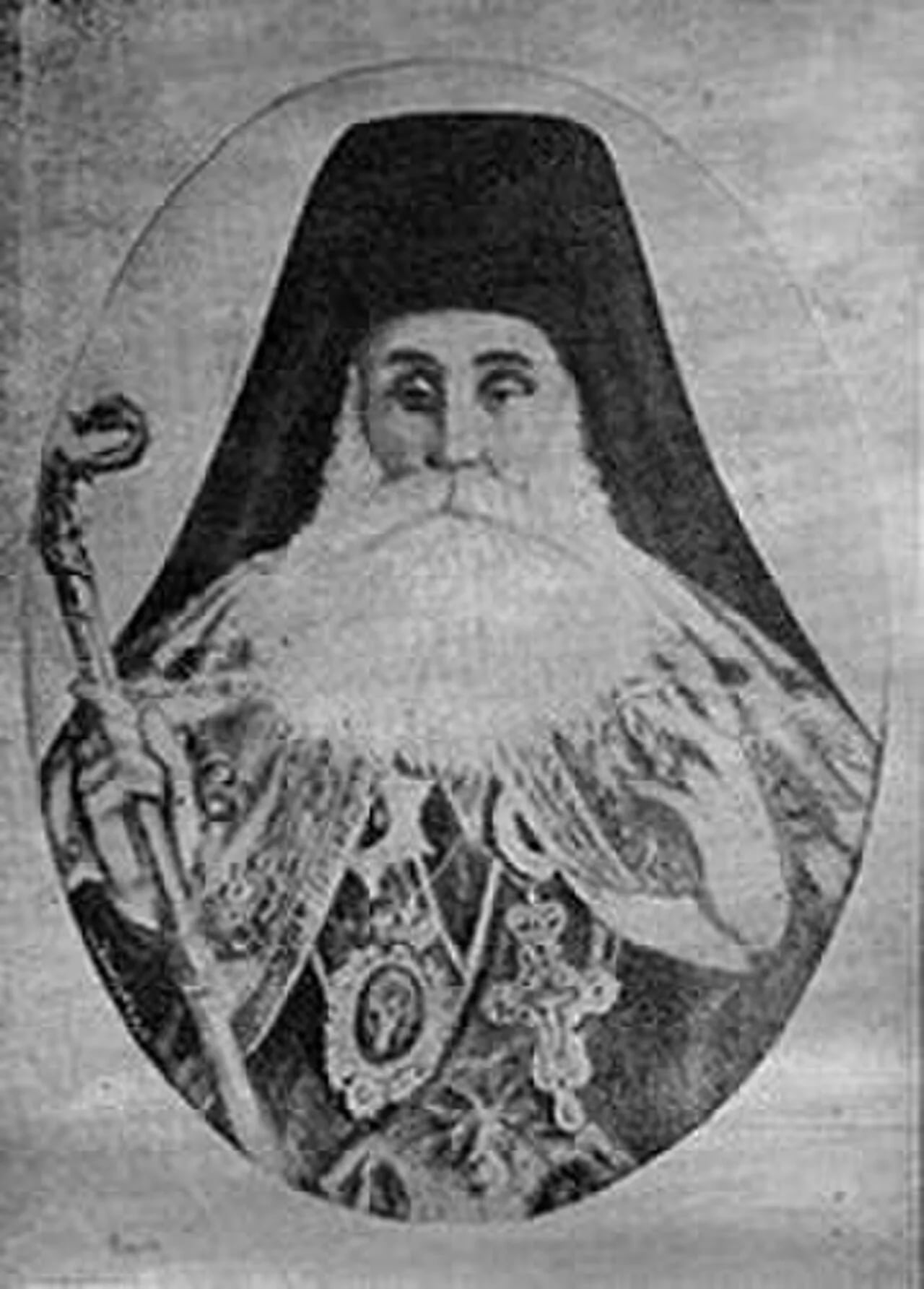 Portrait of Patriarch Anthimus VI of Constantinople (1782–1877) – memorial page
