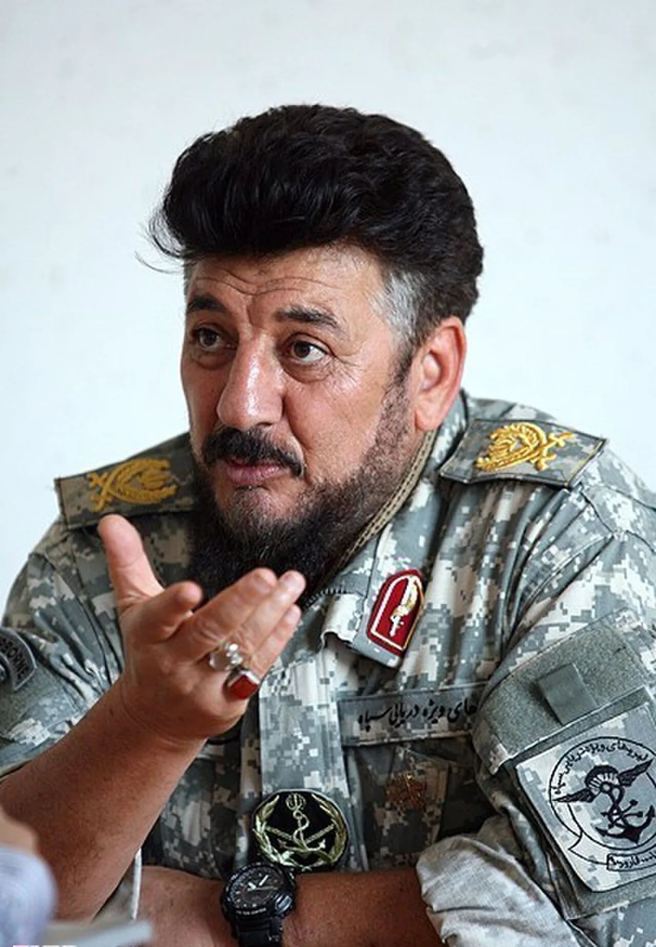 Porträt von Mohammad Nazeri (1955–2016) – Gedenkseite