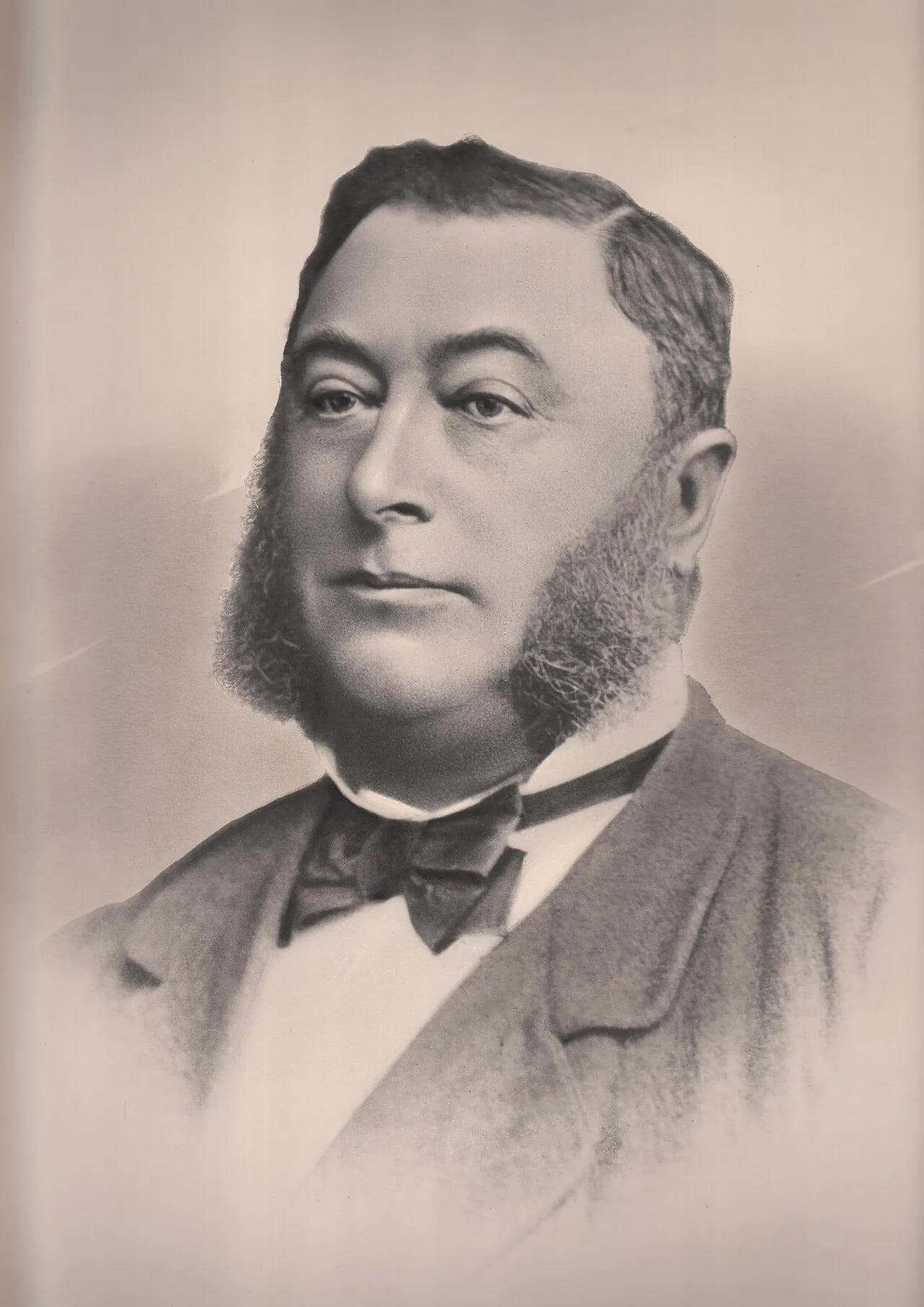 Portrait of Benedict Jenssen (1822–1883) – memorial page