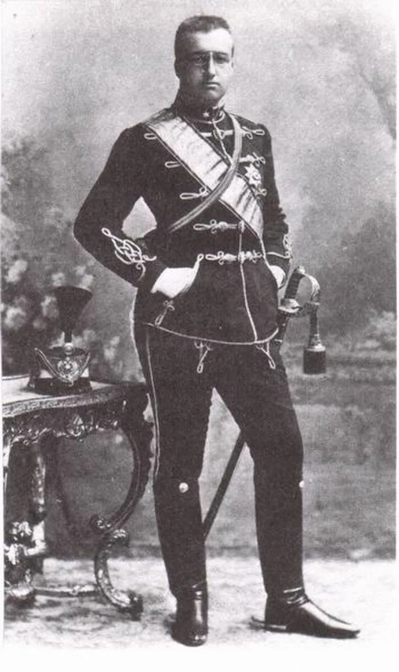 Porträt von Leopold Clemens von Sachsen-Coburg und Gotha (1878–1916) – Gedenkseite