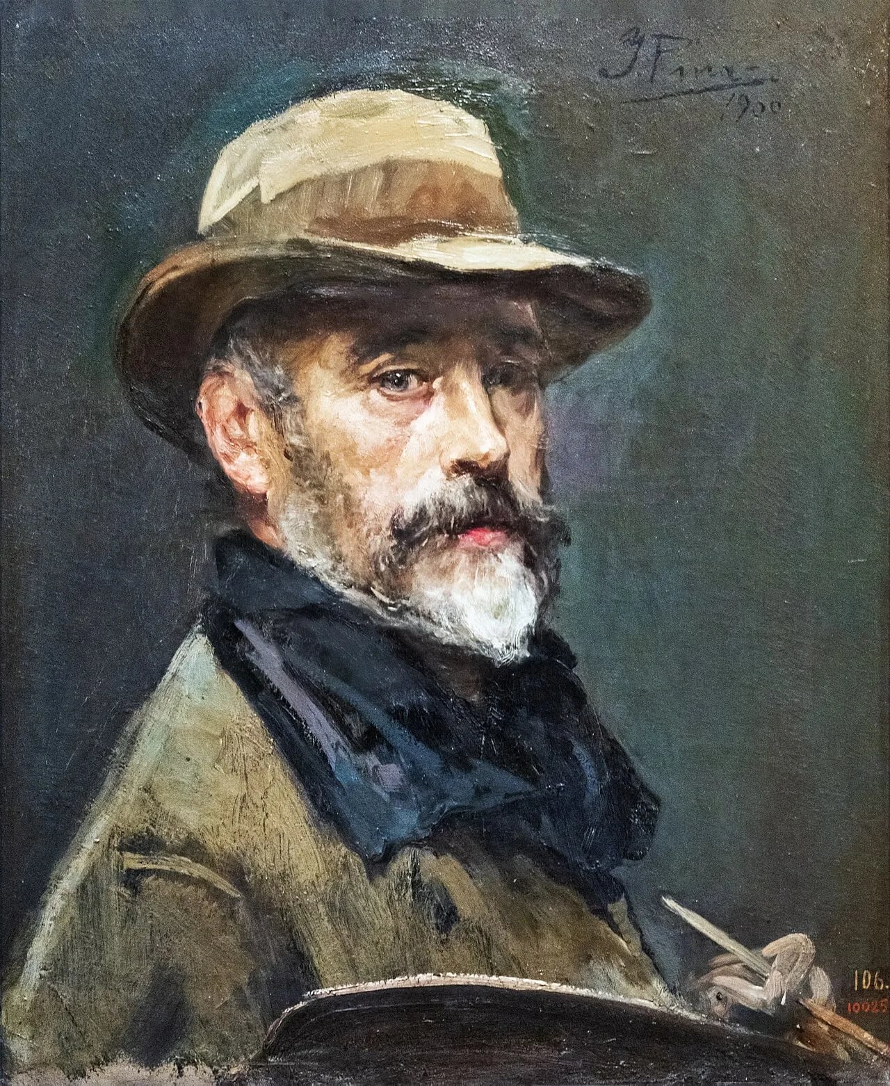 Porträt von Ignacio Pinazo (1849–1916) – Gedenkseite