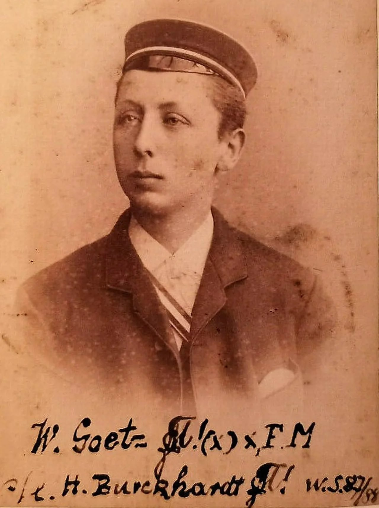 Portrait of Walter Goetz (1867–1958) – memorial page