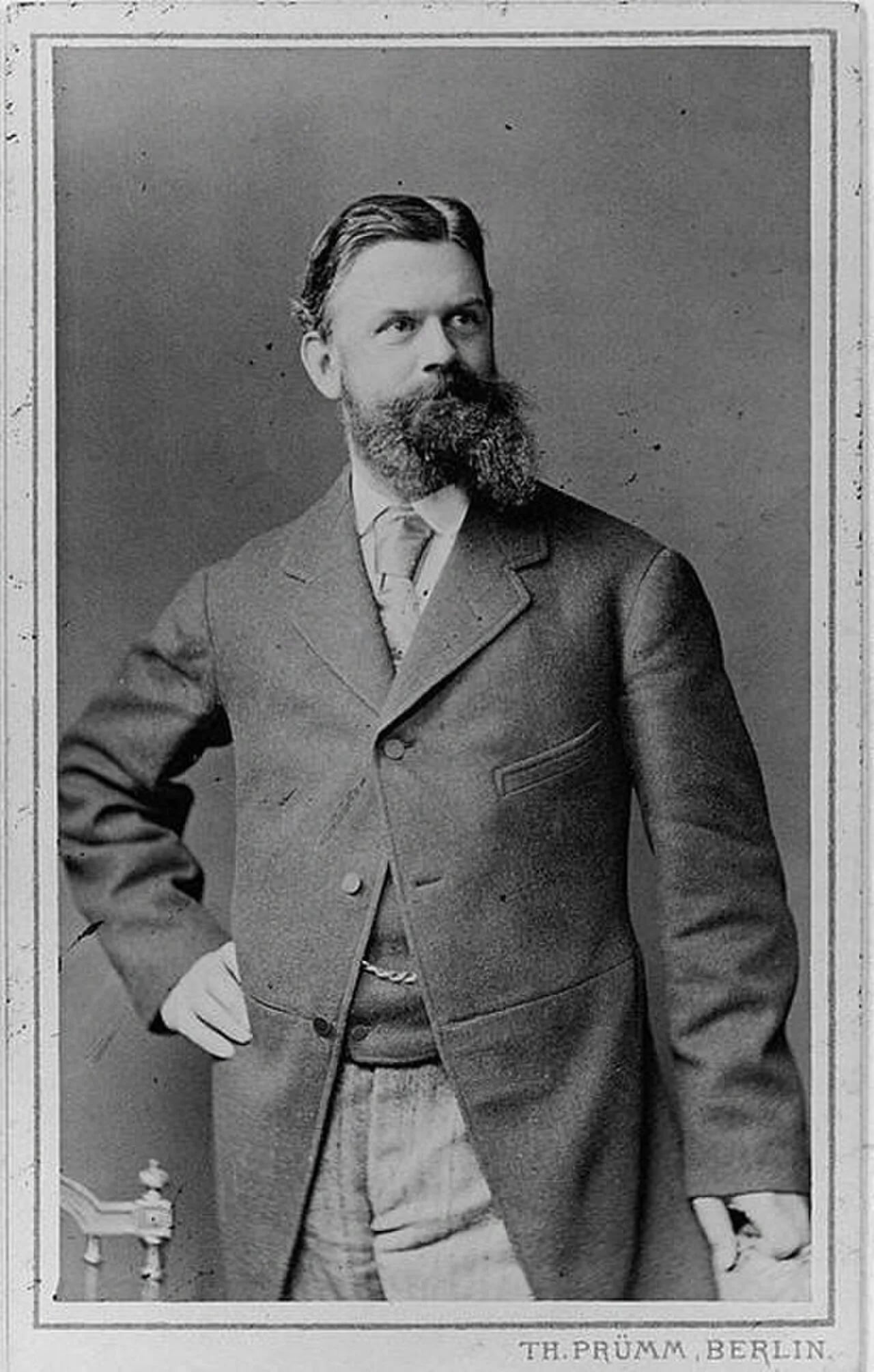 Portrait of Walter Kyllmann (1837–1913) – memorial page