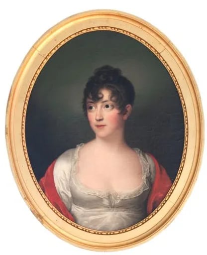 Porträt von Charlotte Friederike zu Mecklenburg (1784–1840) – Gedenkseite
