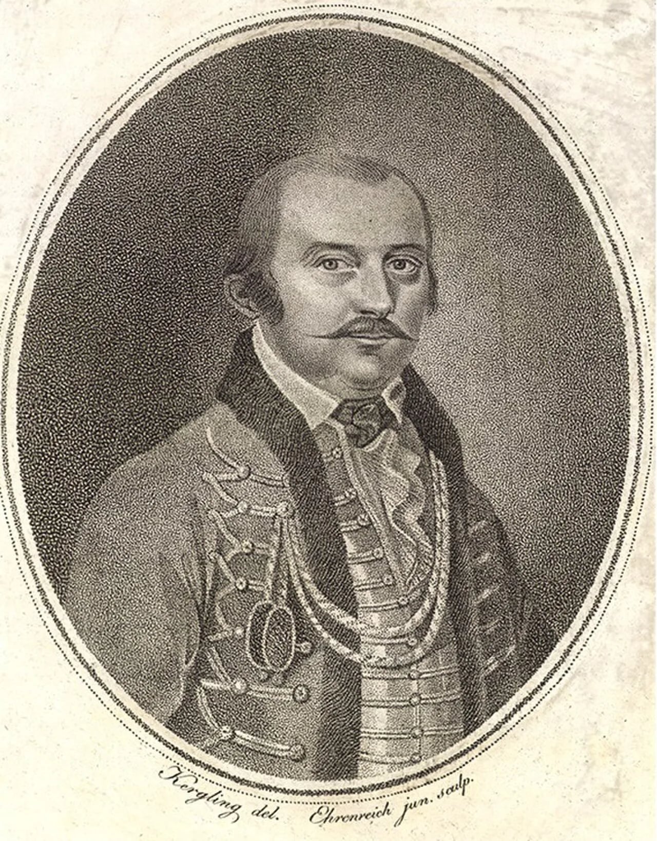 Portrait of Spissich János (1745–1804) – memorial page