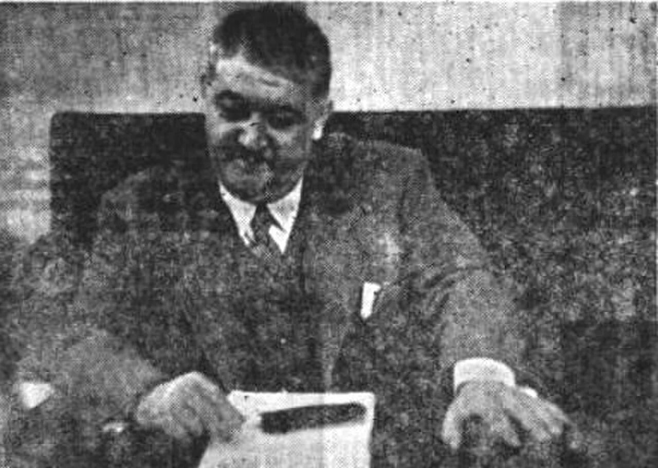 Porträt von Juraj Šutej (1889–1976) – Gedenkseite