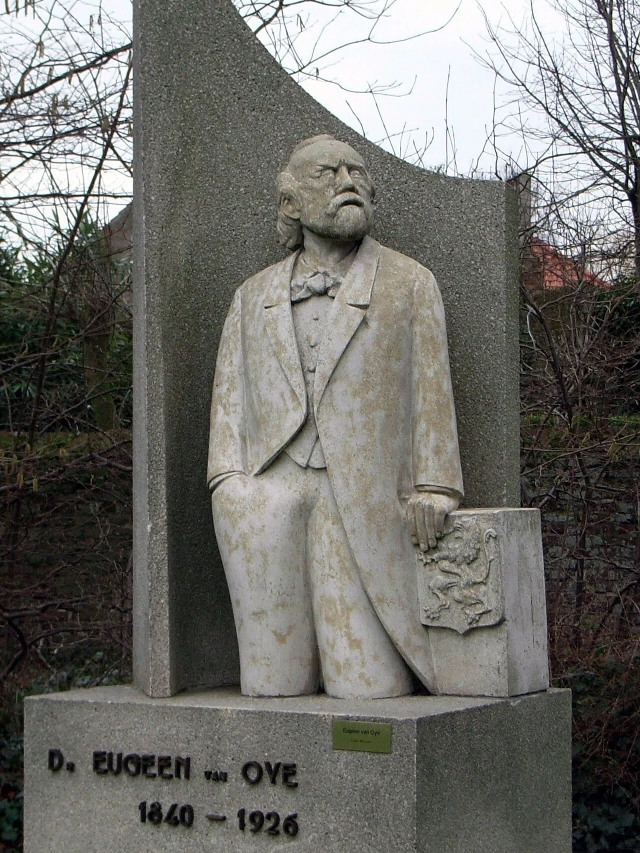 Porträt von Eugeen van Oye (1840–1926) – Gedenkseite