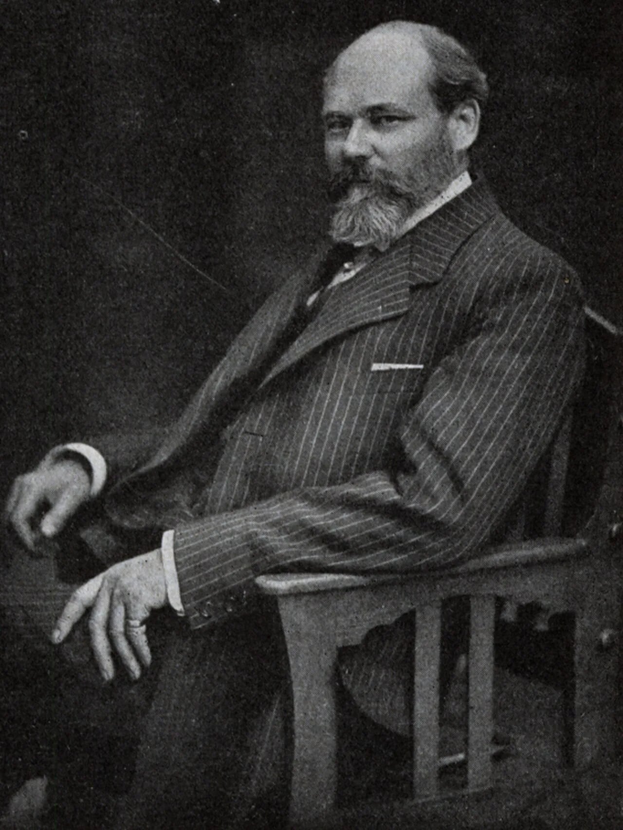 Porträt von Walther Schulte vom Brühl (1858–1921) – Gedenkseite