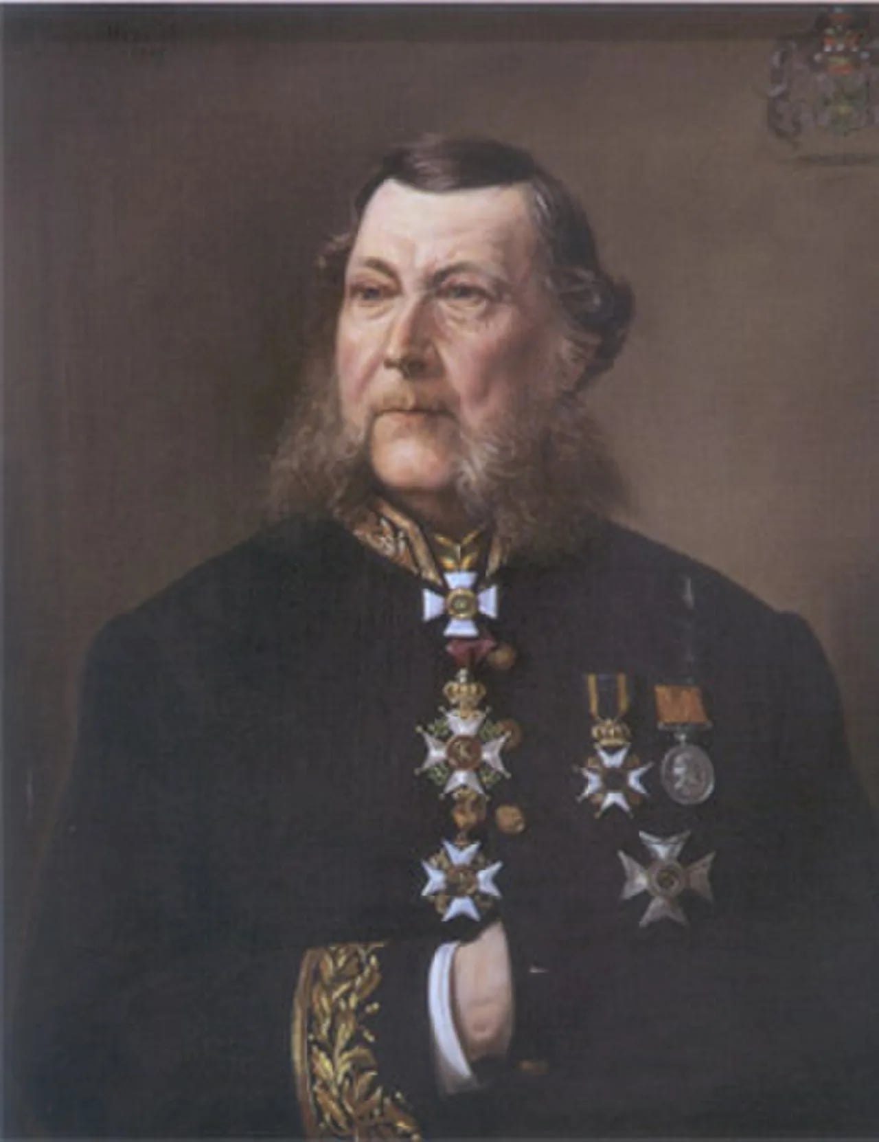 Portrait of Eduard Joseph Corneille Marie de Kuijper (1817–1893) – memorial page