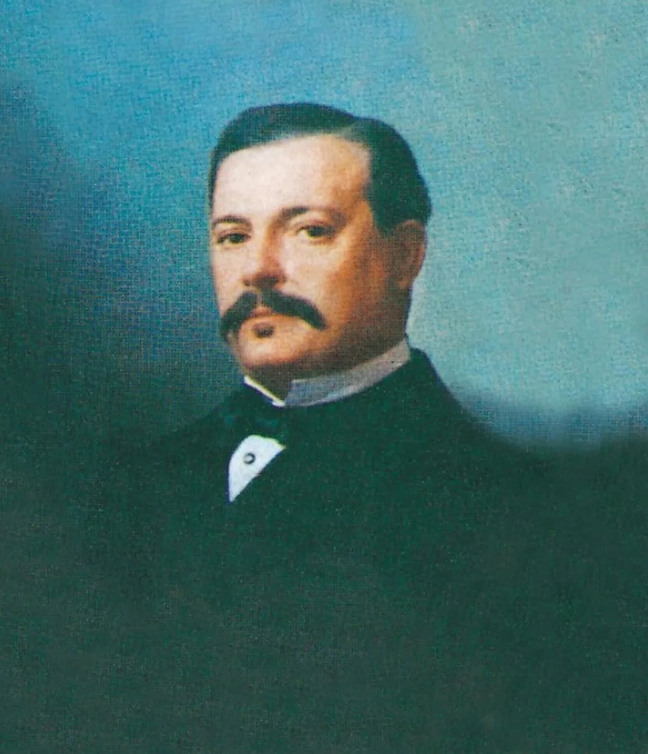 Porträt von José Pascual López Cortón (1817–1878) – Gedenkseite