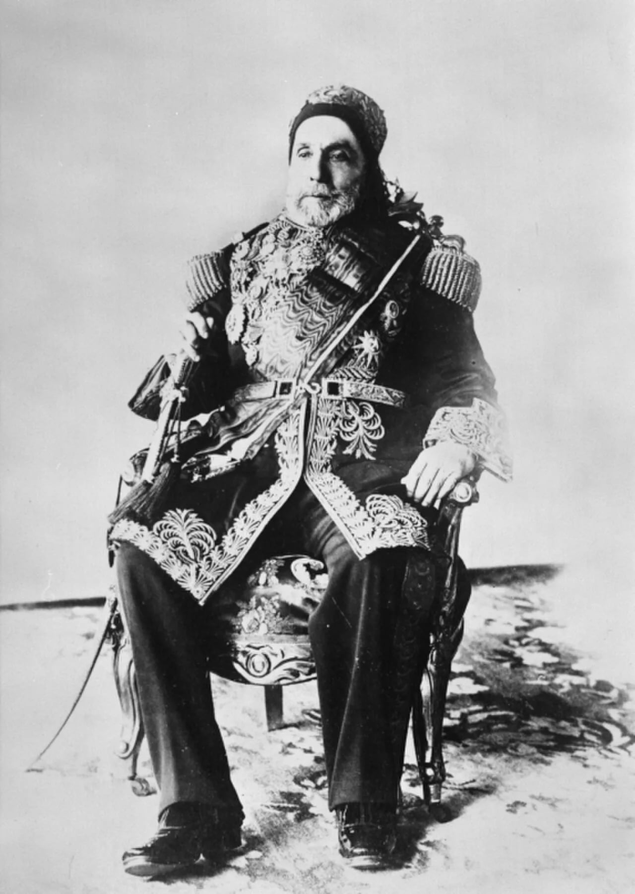 Portrait of Ali III ibn al-Husayn (1817–1902) – memorial page