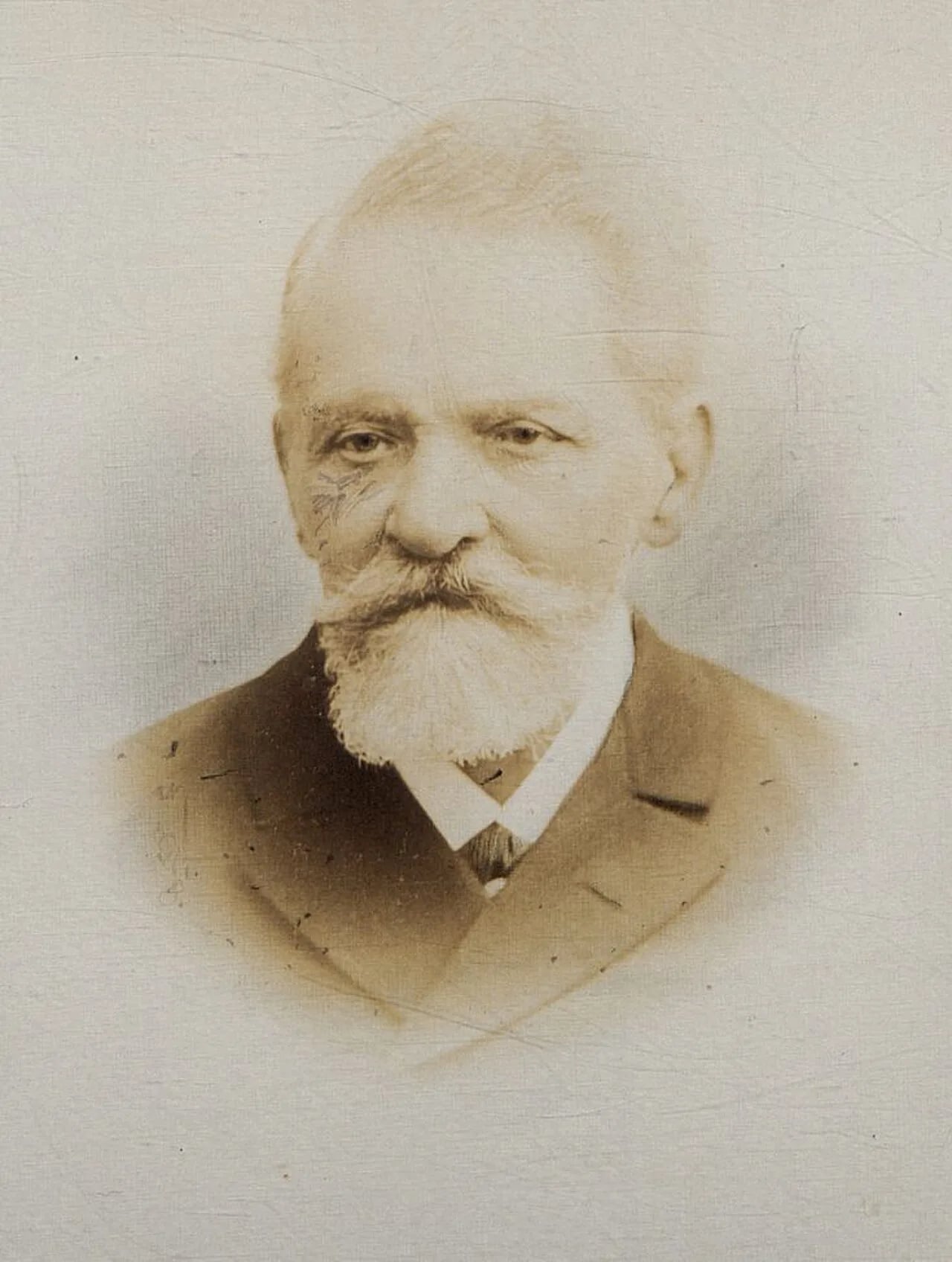 Porträt von Wenzel Hecke (1824–1900) – Gedenkseite
