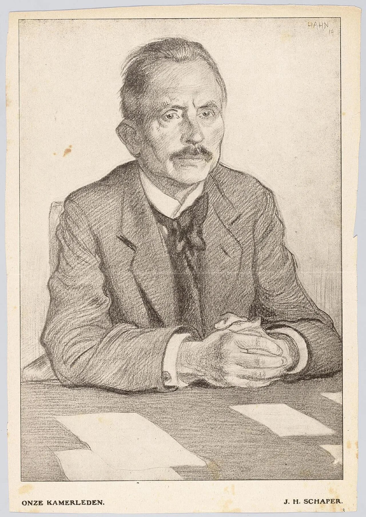 Portrait of Jan Schaper (1868–1934) – memorial page