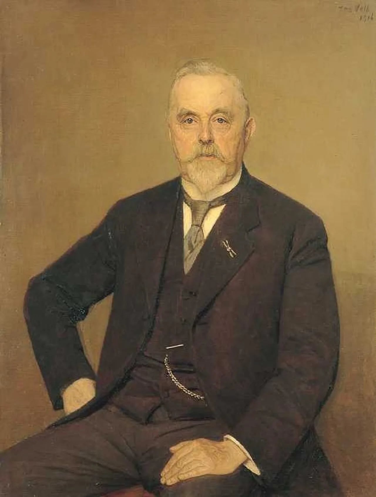 Portrait of Gerrit Jan de Jongh (1845–1917) – memorial page