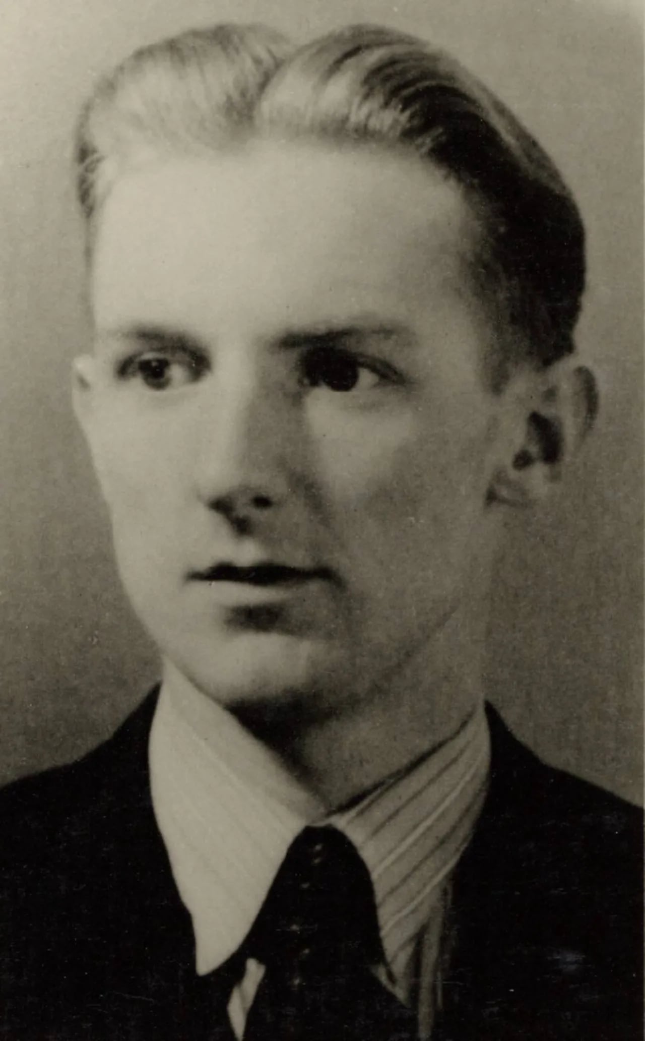 Porträt von Gerrit Jan van den Berg (1919–1944) – Gedenkseite