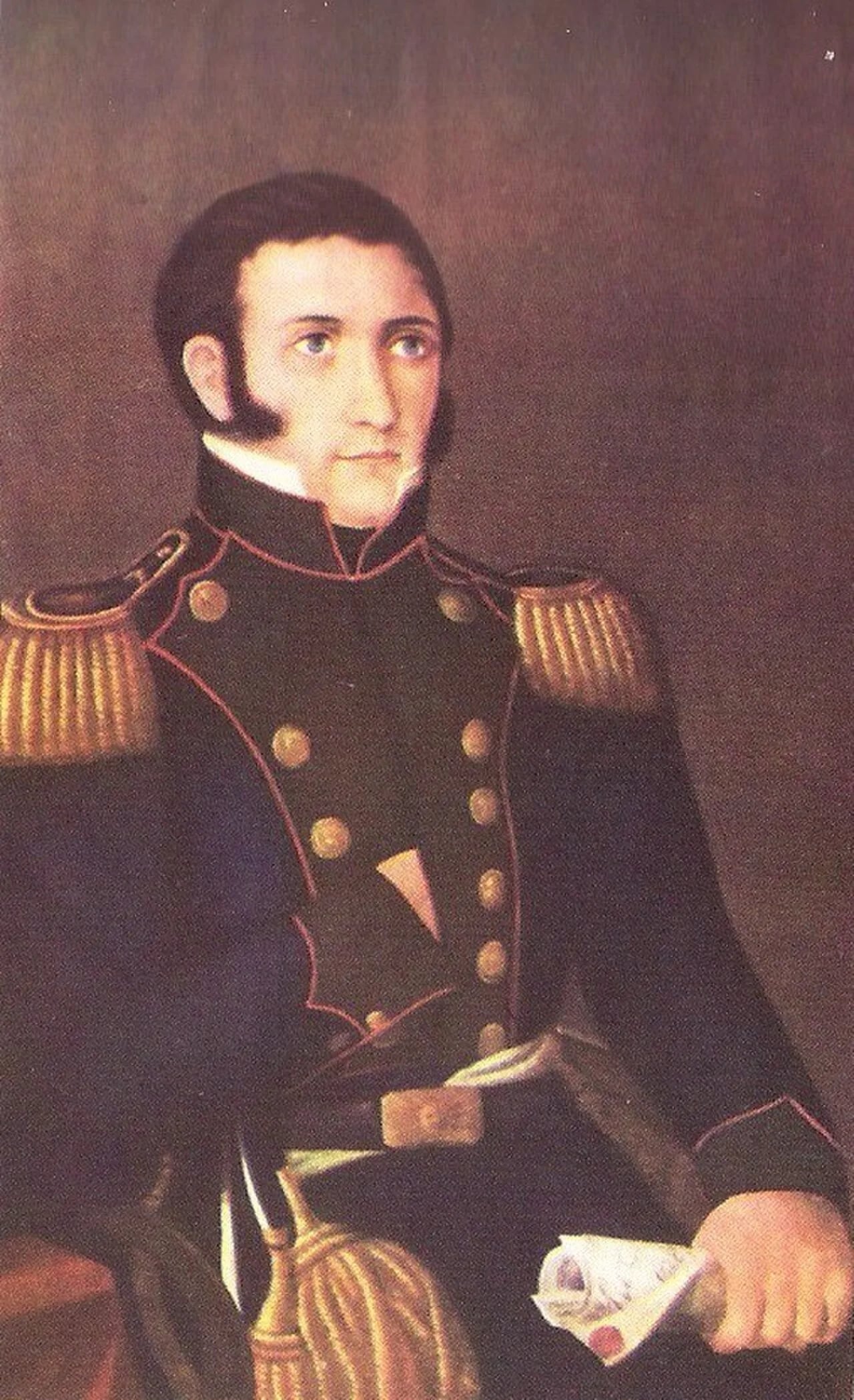 Porträt von Manuel Dorrego (1787–1828) – Gedenkseite