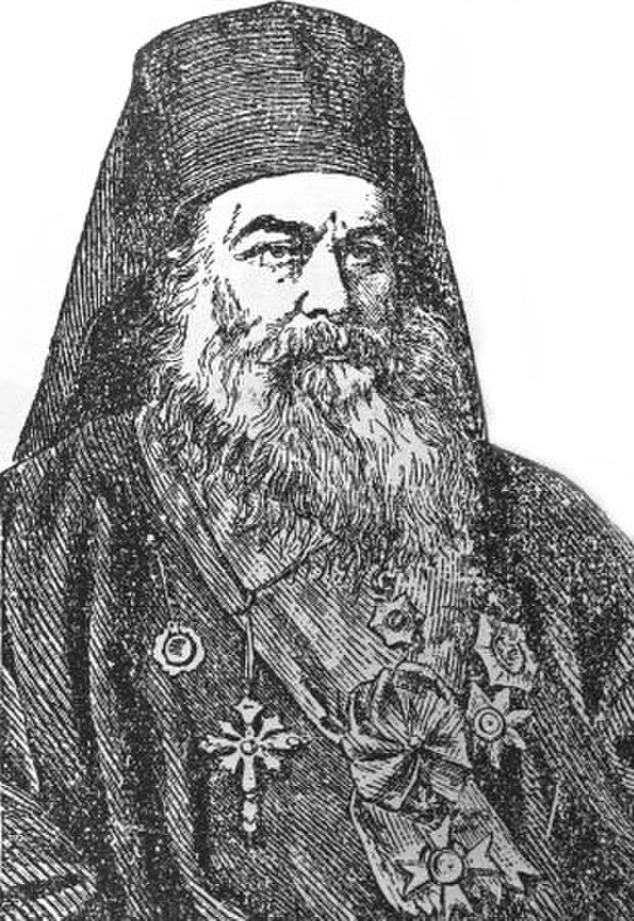 Portrait of Patriarch  Iakovos of Alexandria (1803–1865) – memorial page