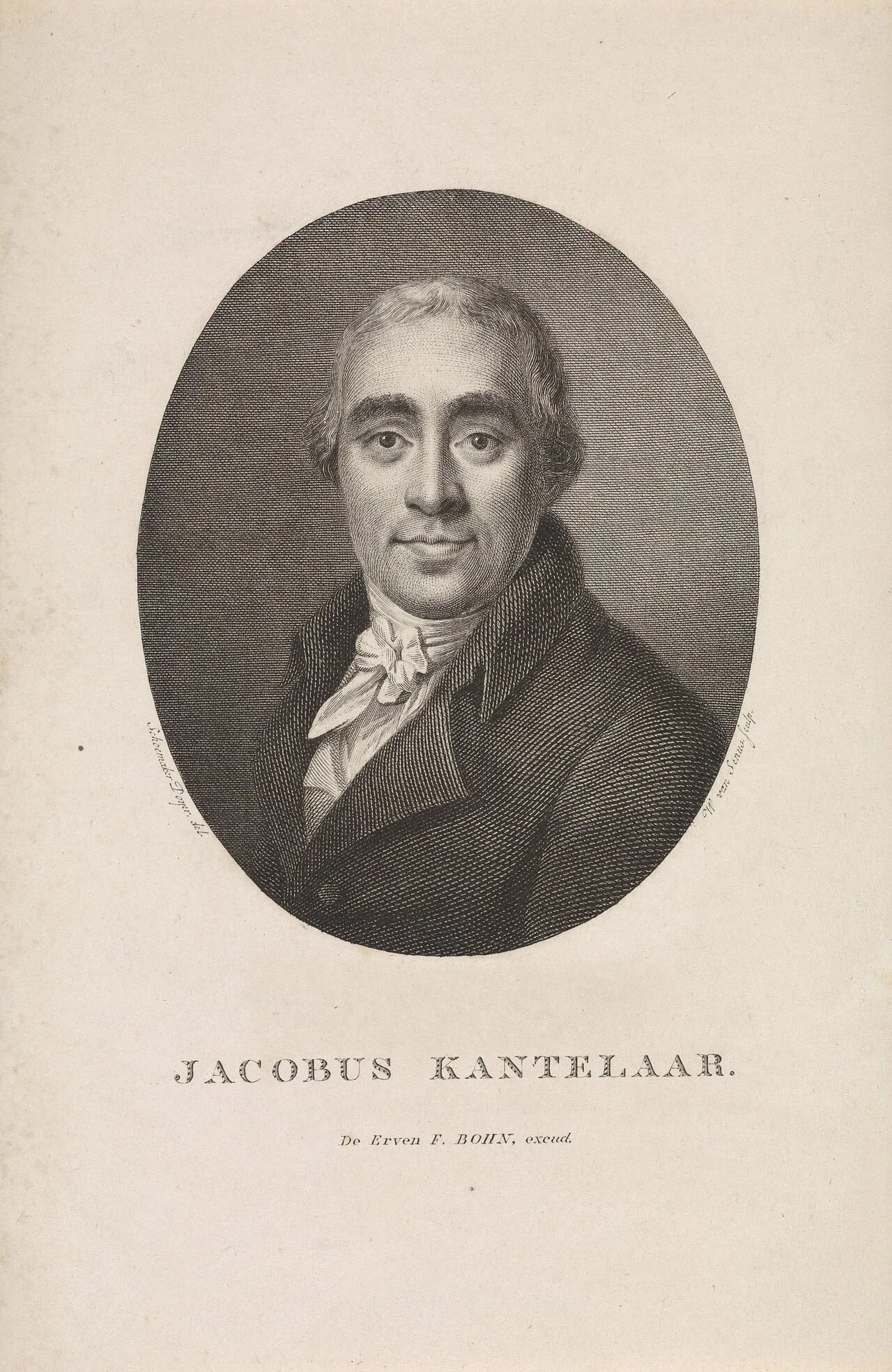 Porträt von Jacobus Kantelaar (1759–1821) – Gedenkseite