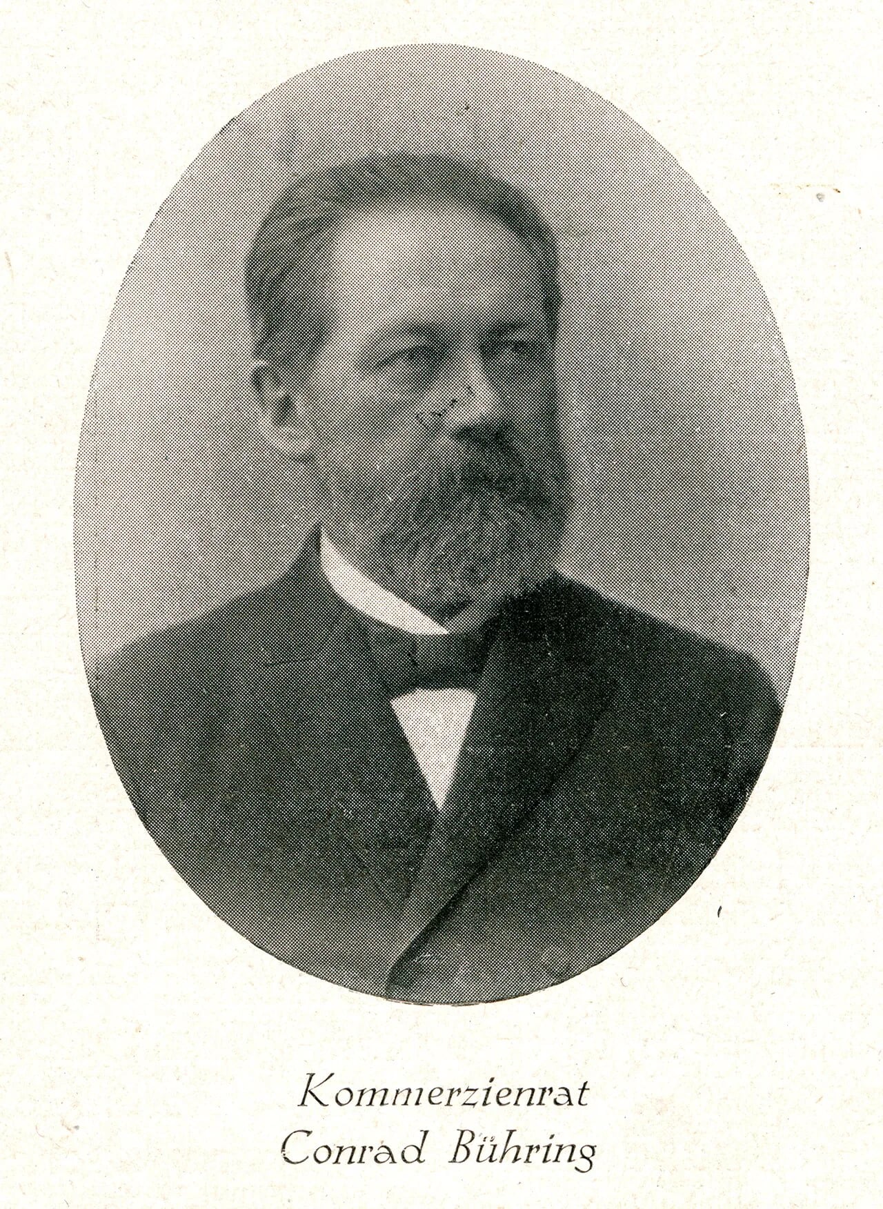 Porträt von Conrad Bühring (1835–1893) – Gedenkseite