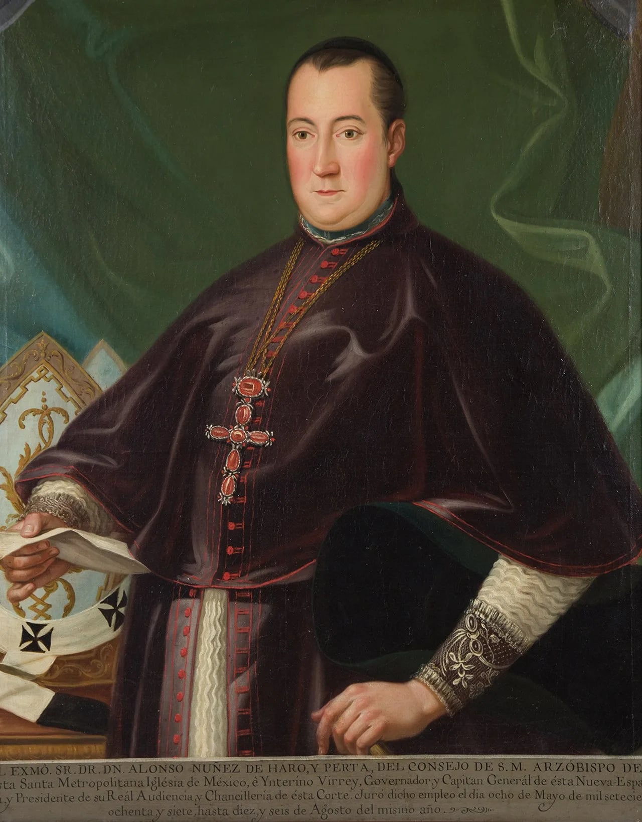 Portrait of Alonso Núñez de Haro y Peralta (1729–1800) – memorial page